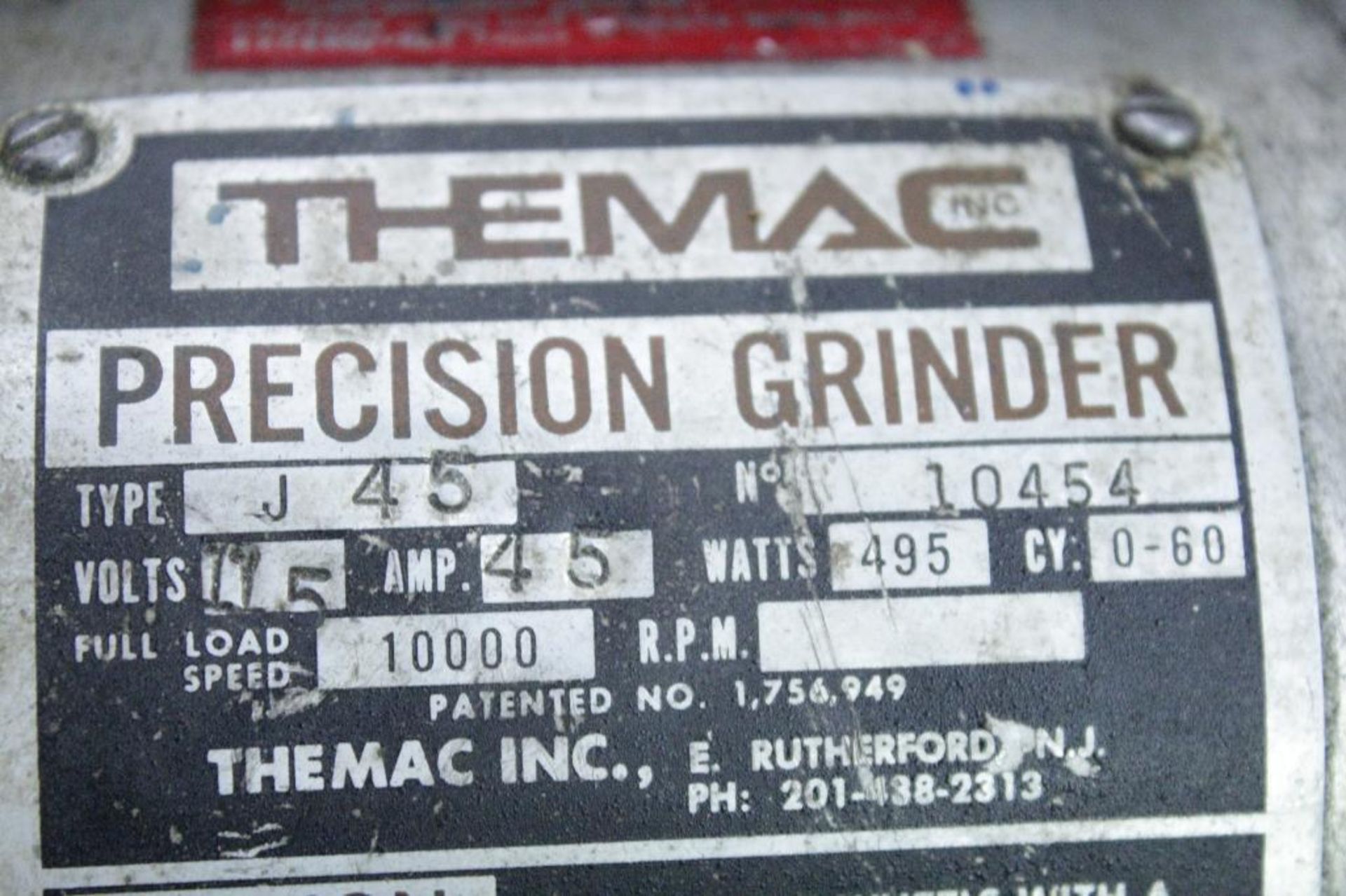 Themac J-45 tool post grinder - Image 4 of 4