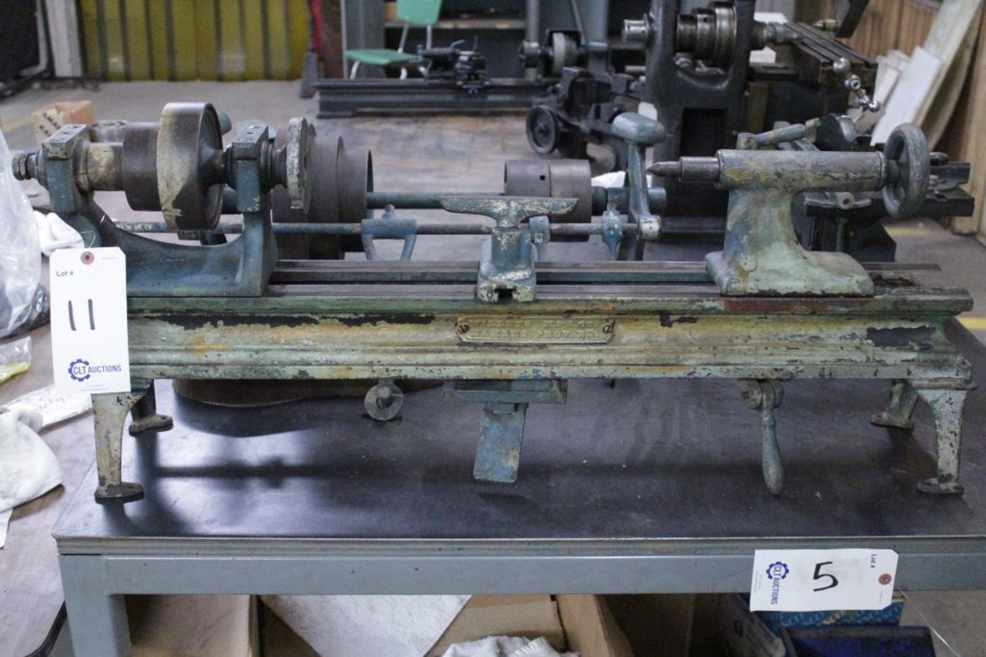 Willets MFG. Vintage Wood Lathe - Image 2 of 6