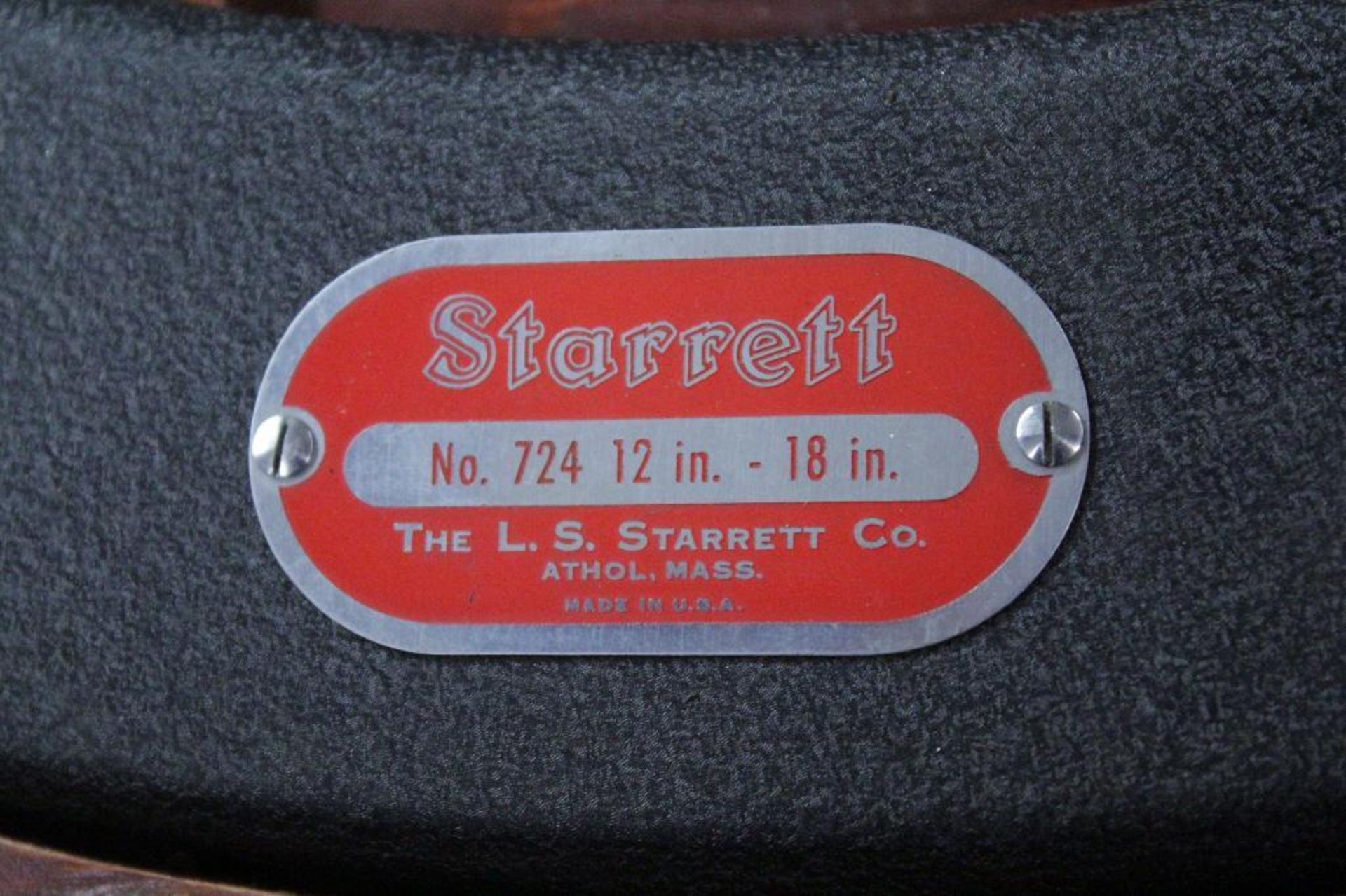 Starrett No.724 12" - 18" micrometer - Image 3 of 5