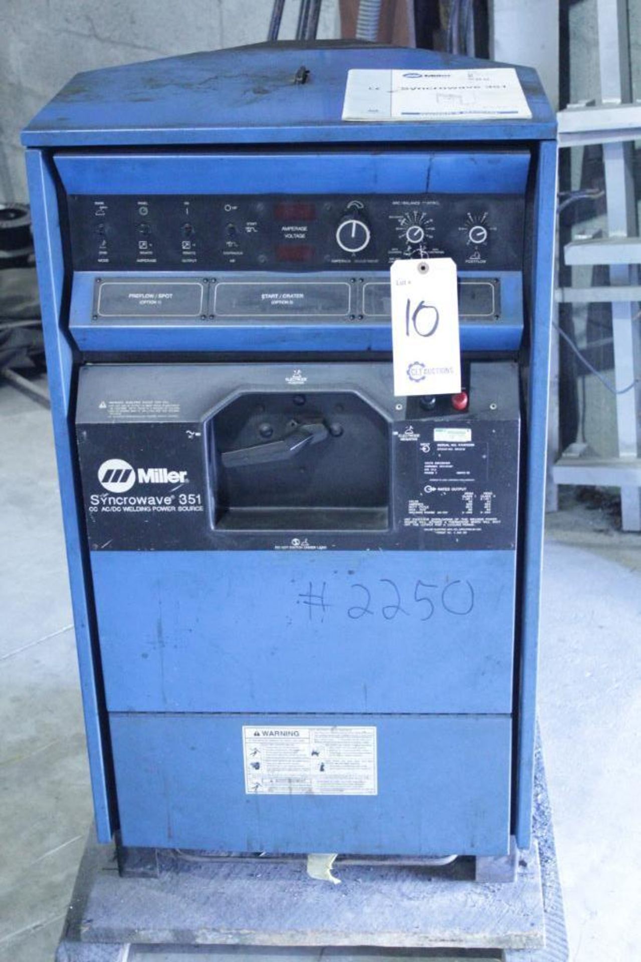 Miller Syncrowave 351 Welder