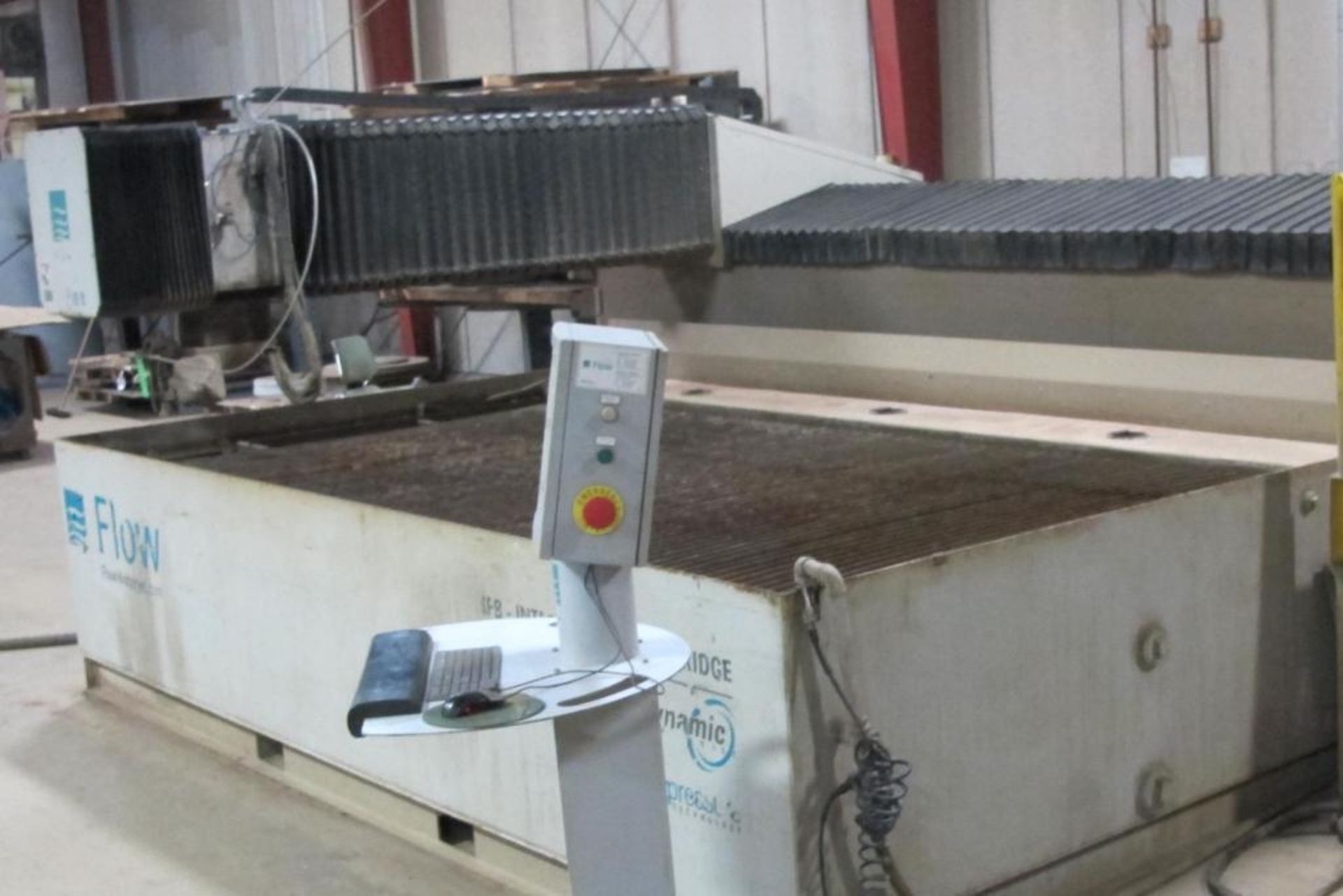 Flow 6' x 12' CNC water jet cutting system 2005