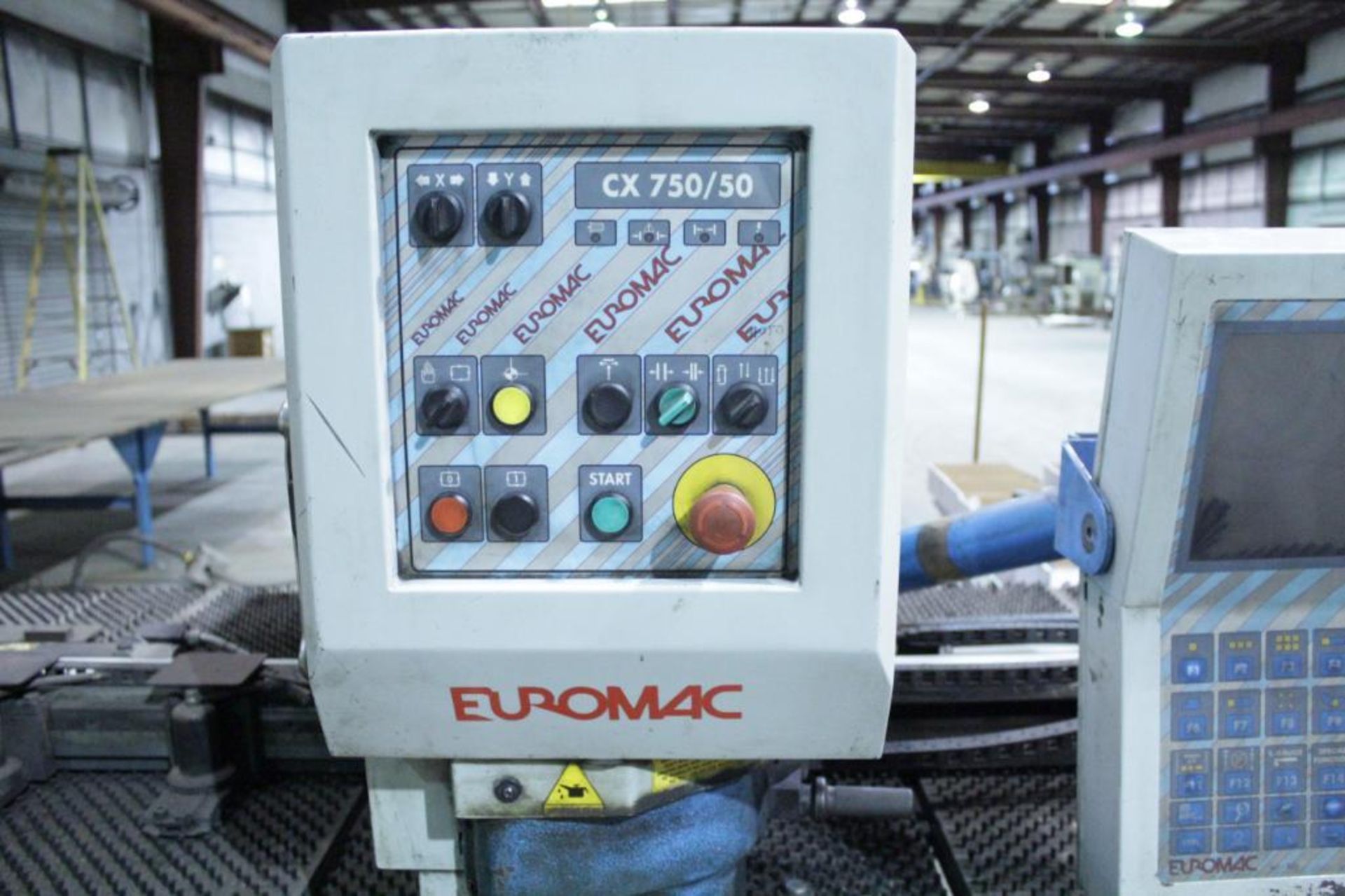 Euromac CX 750/50 50 ton CNC punch w/tooling - Image 3 of 11