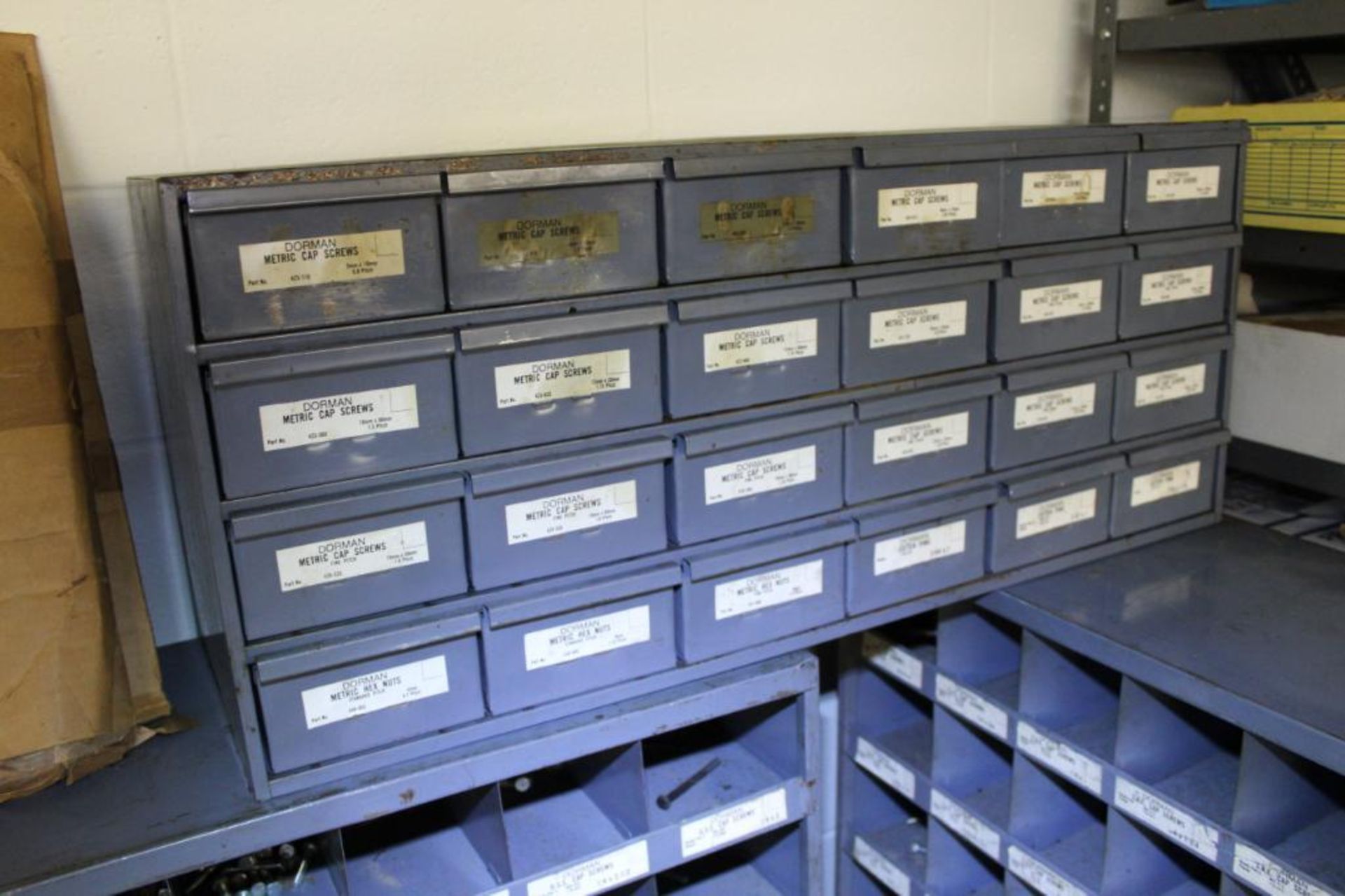 Hardware bin cabinets w/ hardware - Image 4 of 5