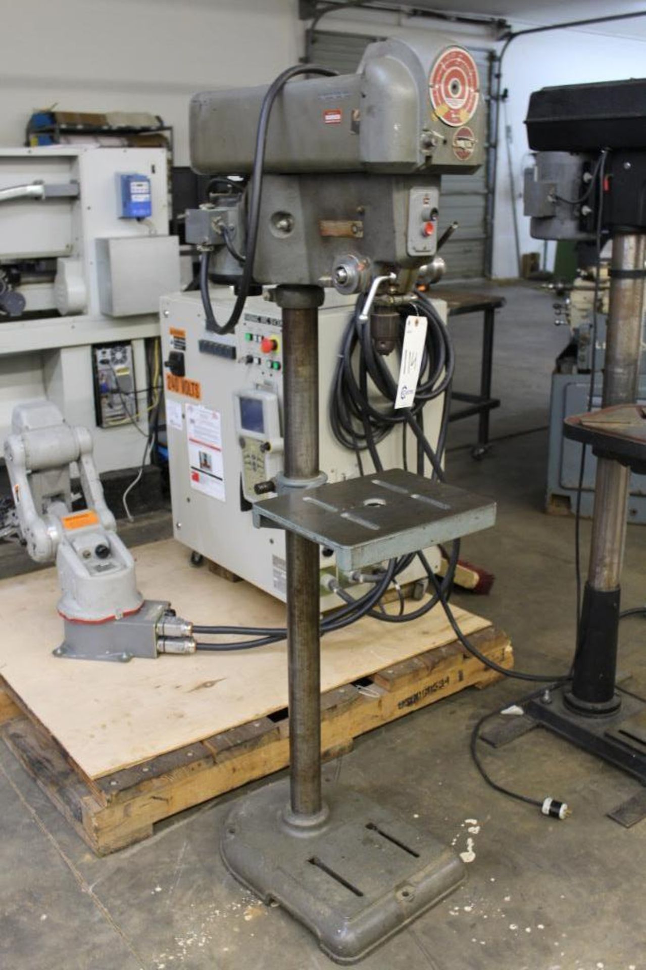 Delta Rockwell 15-000 15" floor model drill press 1/2 hp, 208-230/460v, 3ph - Image 2 of 7