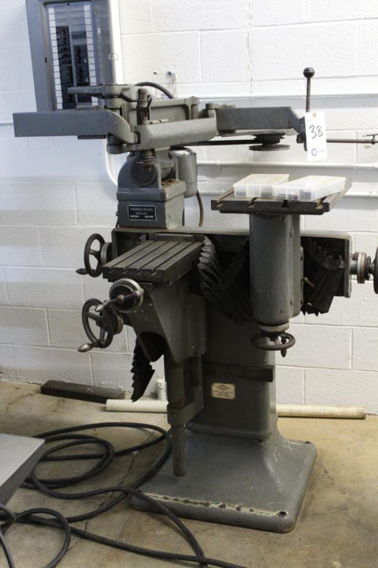 Deckel GK21 engraving & copy milling machine - Image 2 of 8