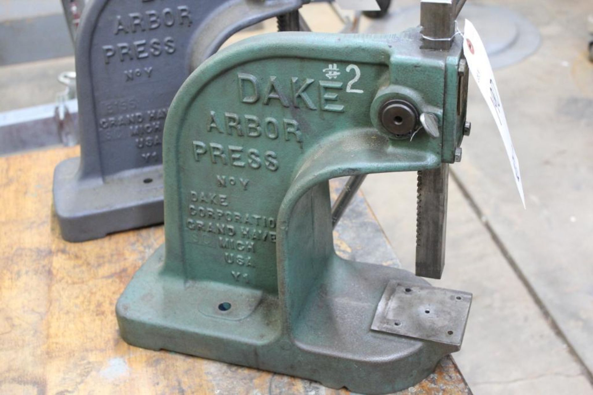 Dake No.Y arbor press - Image 2 of 4