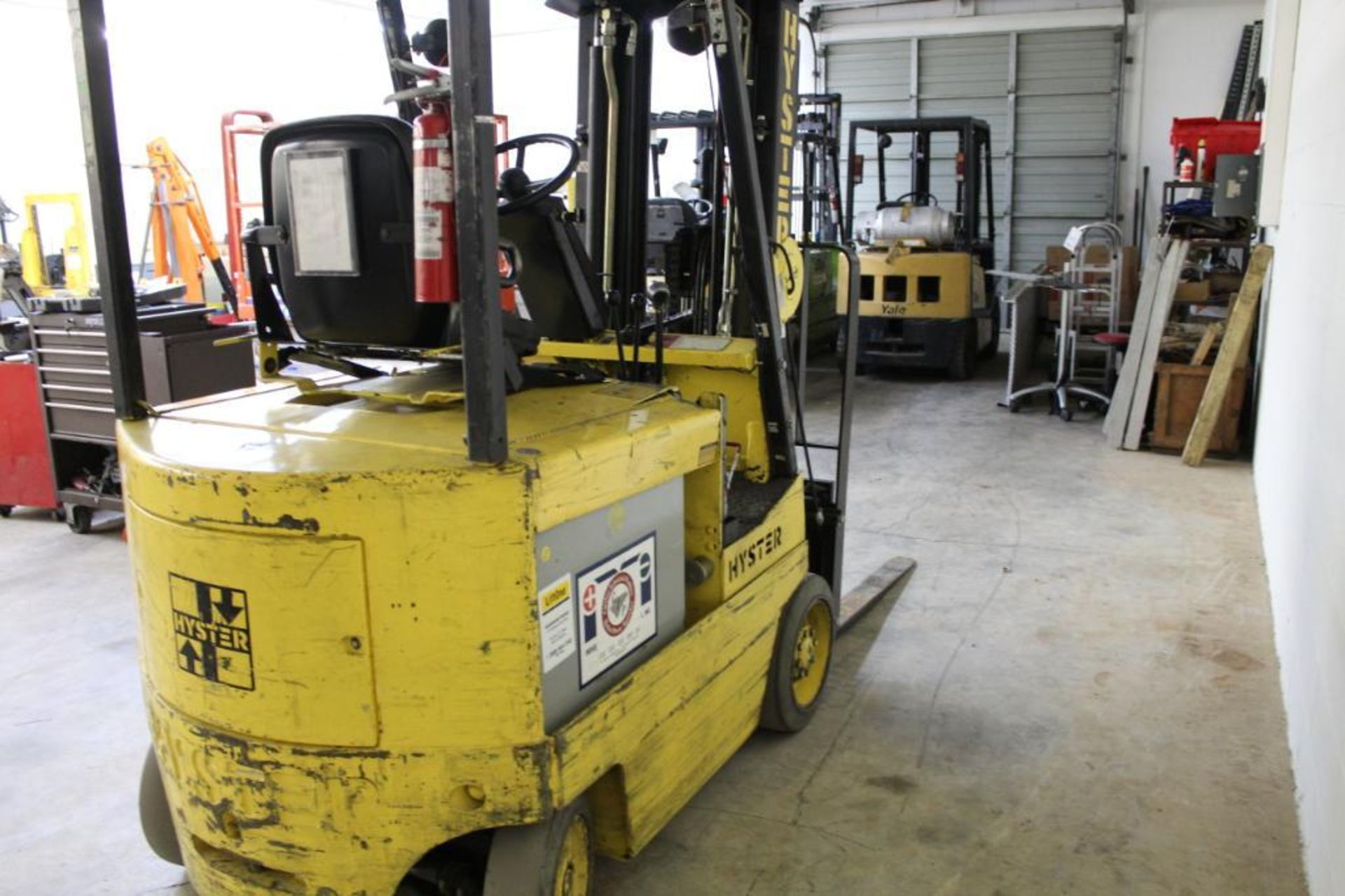 Hyster E40XL-27 400lbs electric forklift - Image 5 of 11