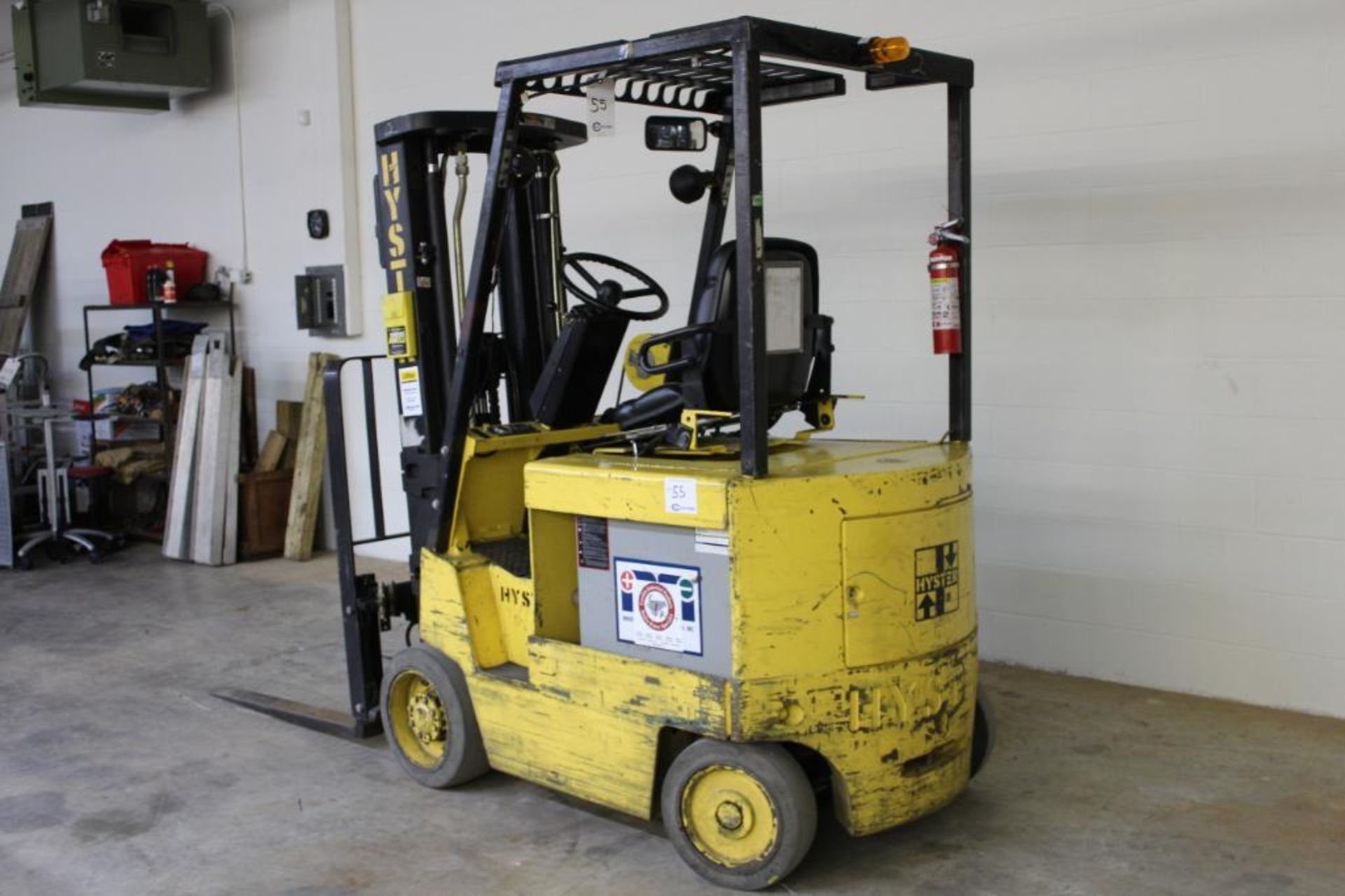Hyster E40XL-27 400lbs electric forklift - Image 3 of 11