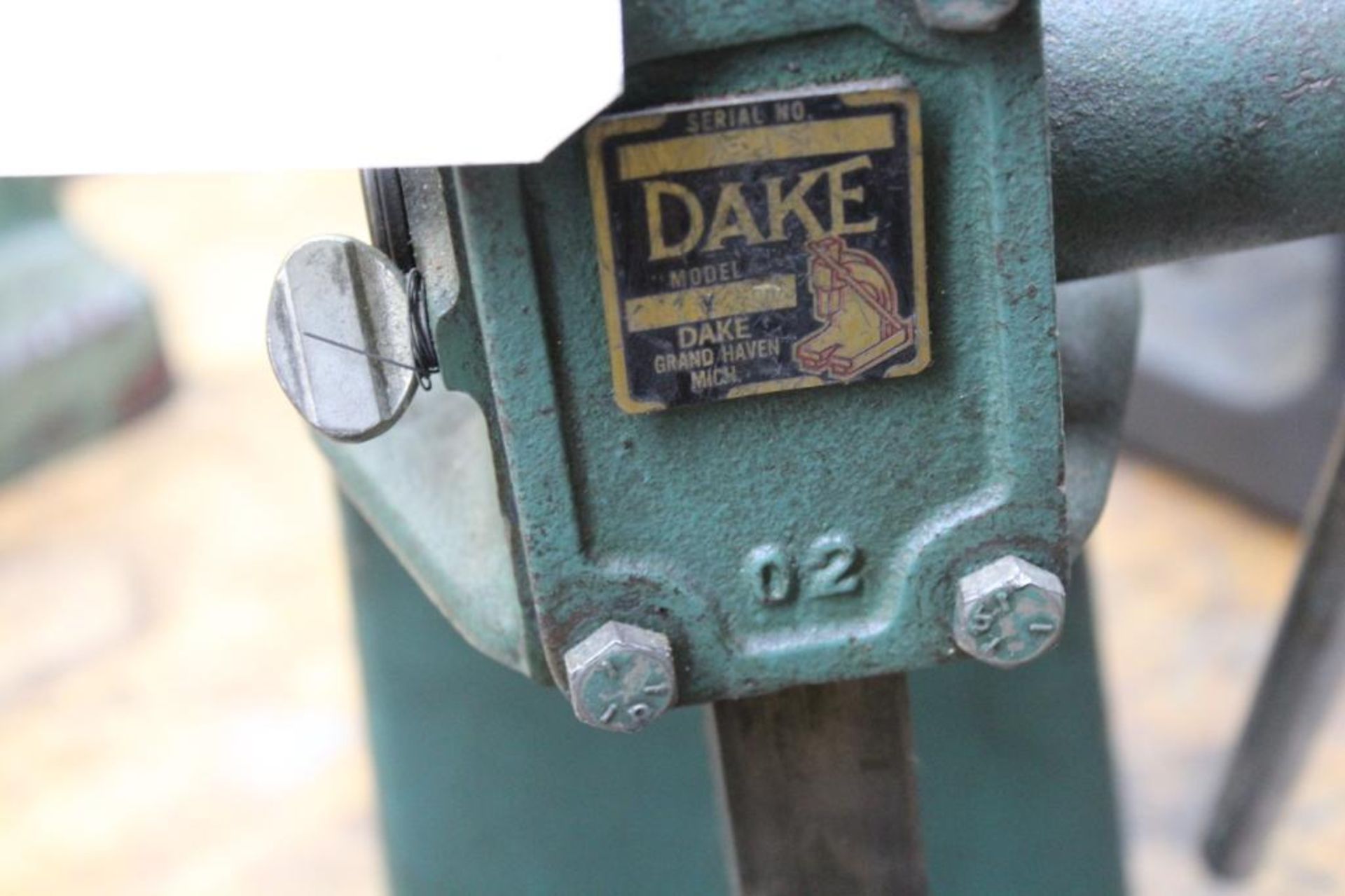 Dake No.Y arbor press - Image 3 of 4