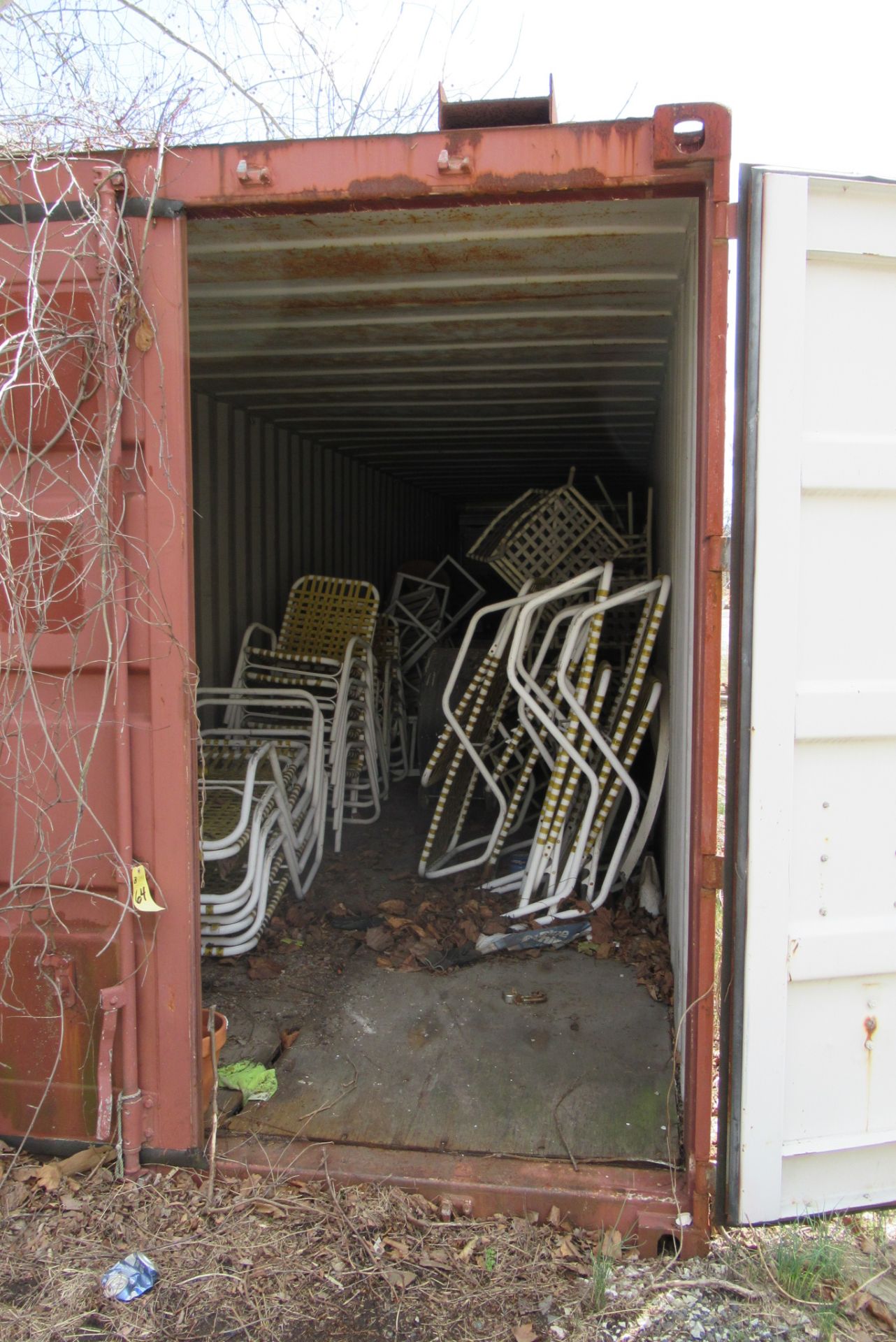 1989 40' Steel Shipping Container w/Contents - Image 4 of 6