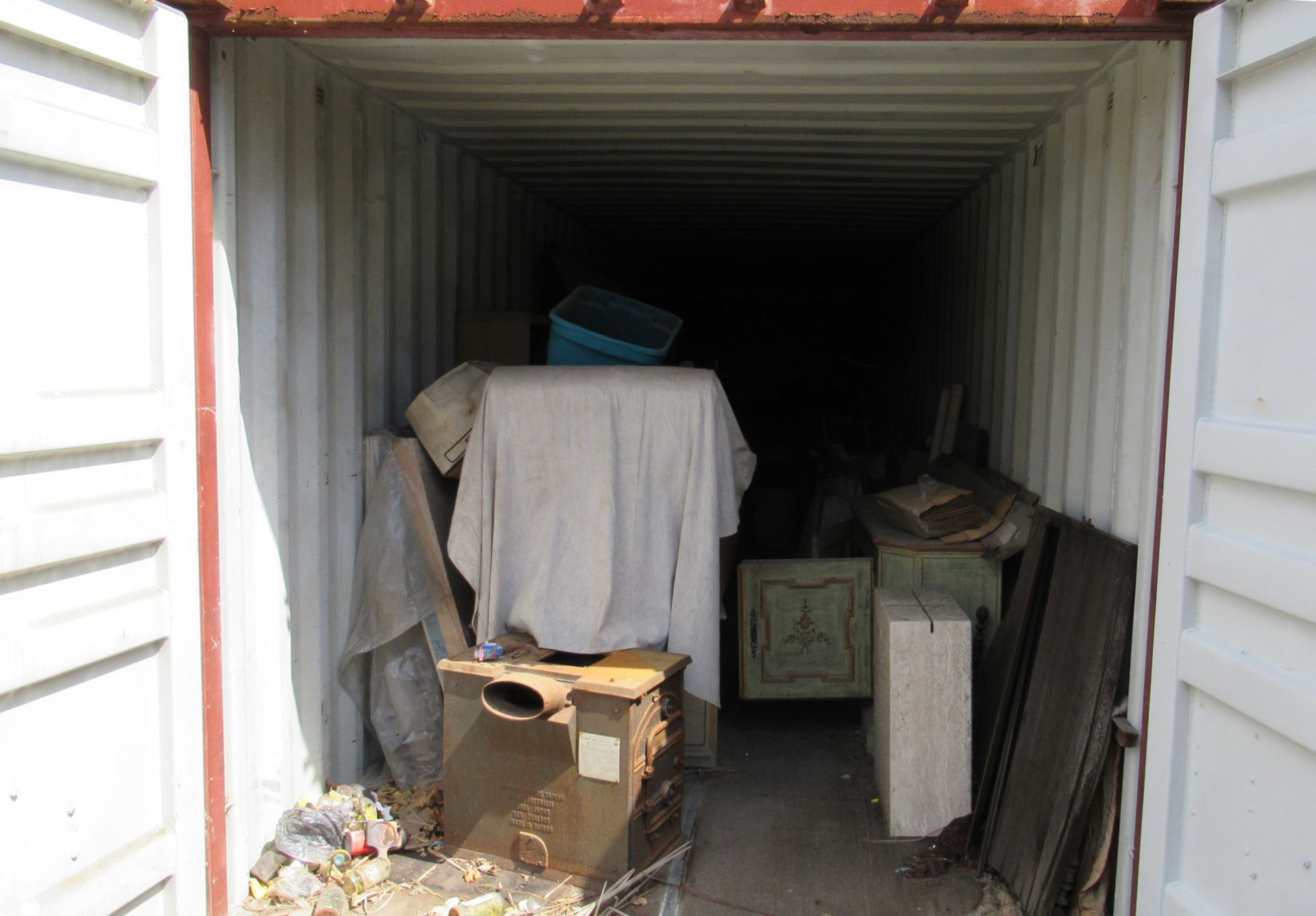 1991 40' Steel Shipping Container w/Contents - Image 4 of 5