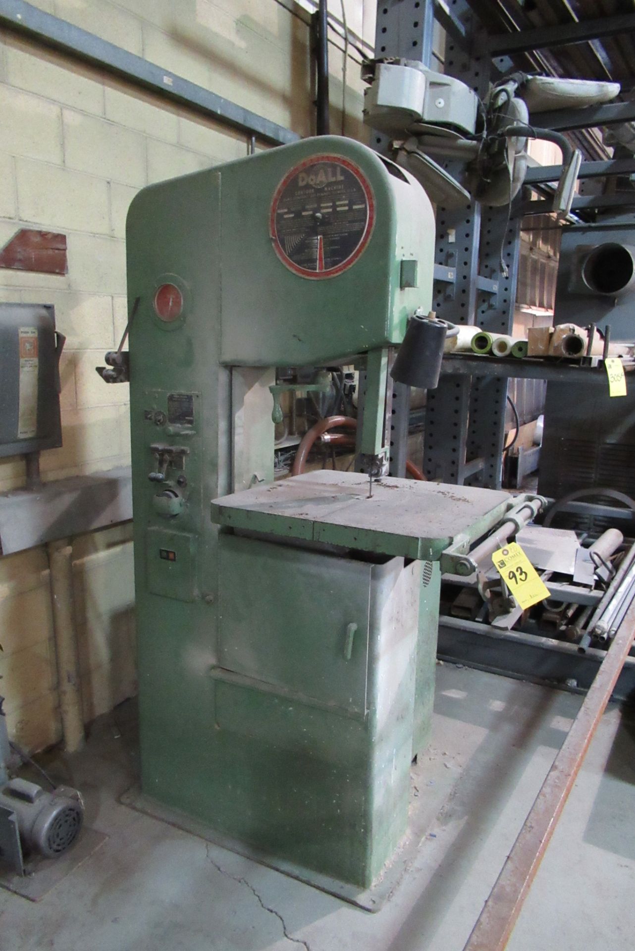 Do-All Vertical Band Saw - Image 2 of 4