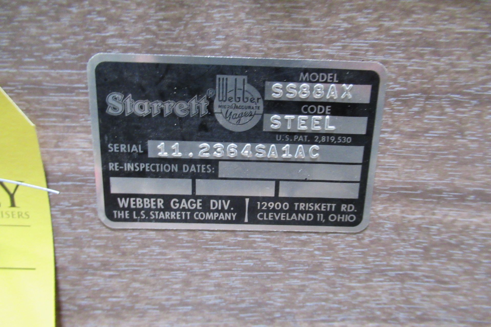 Starrett Block Gauge Set (Incomplete) - Image 2 of 2