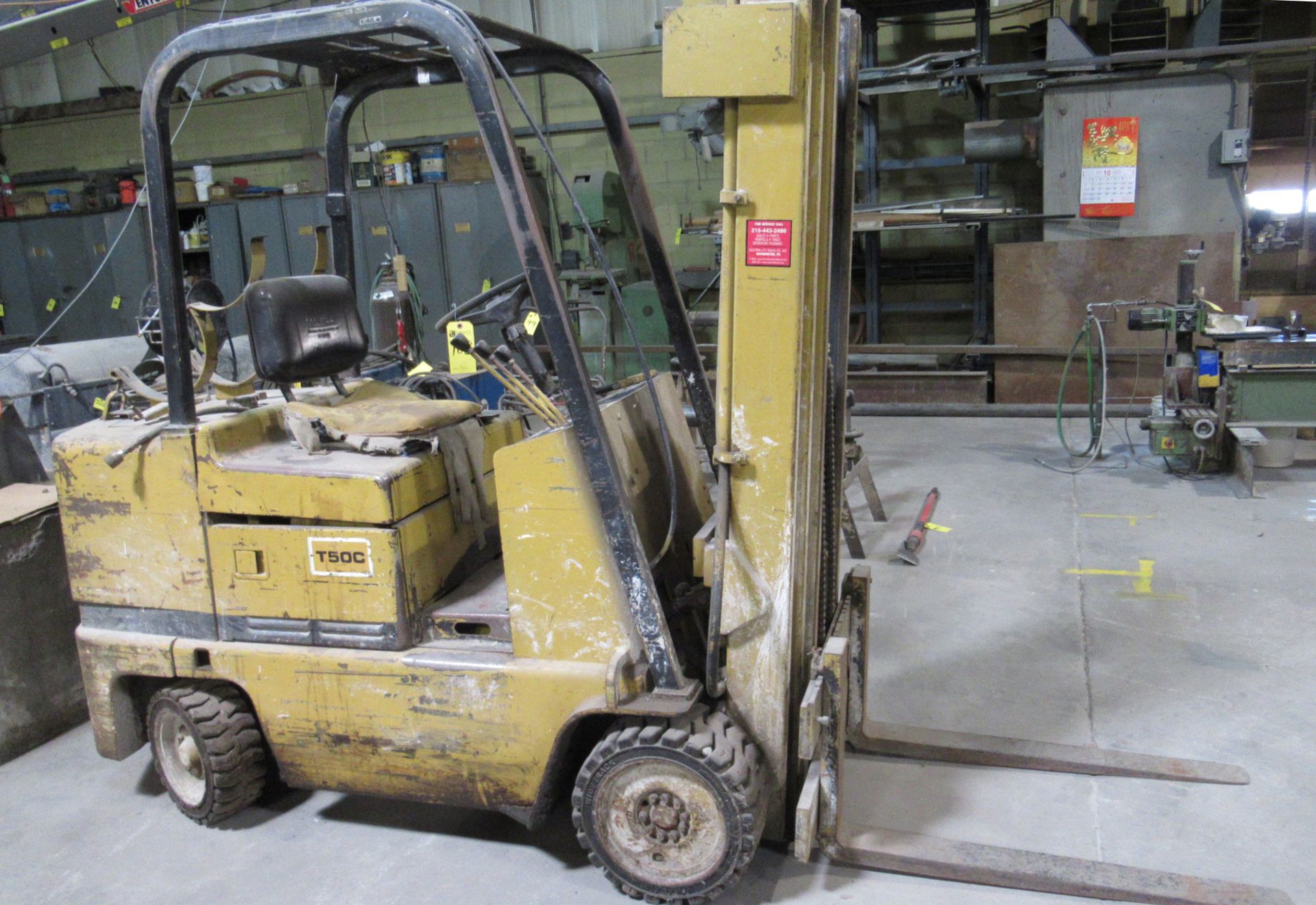 Caterpillar T50C LP Gas Forklift