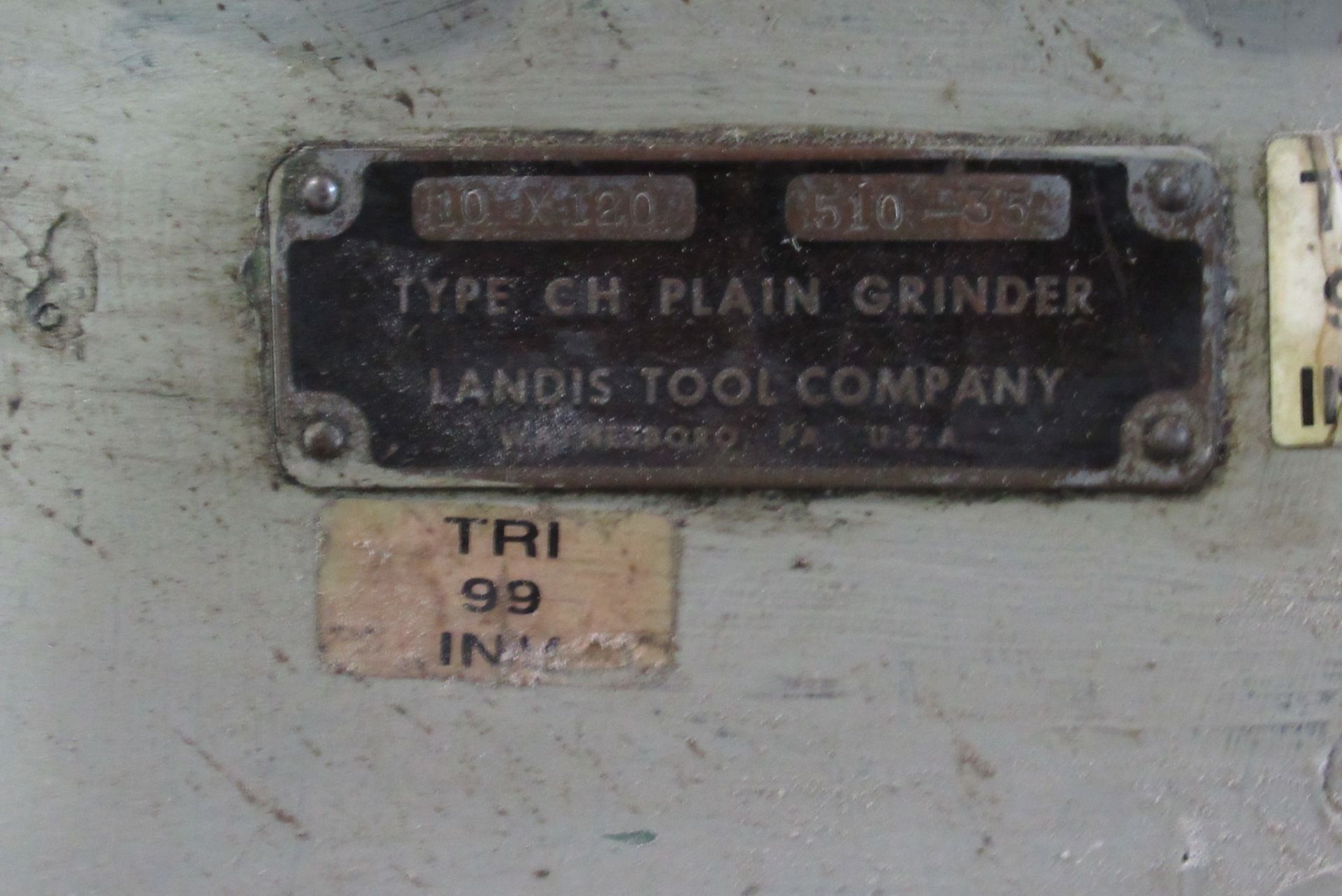 Landis 10x120" Cylindrical Grinder - Image 5 of 5