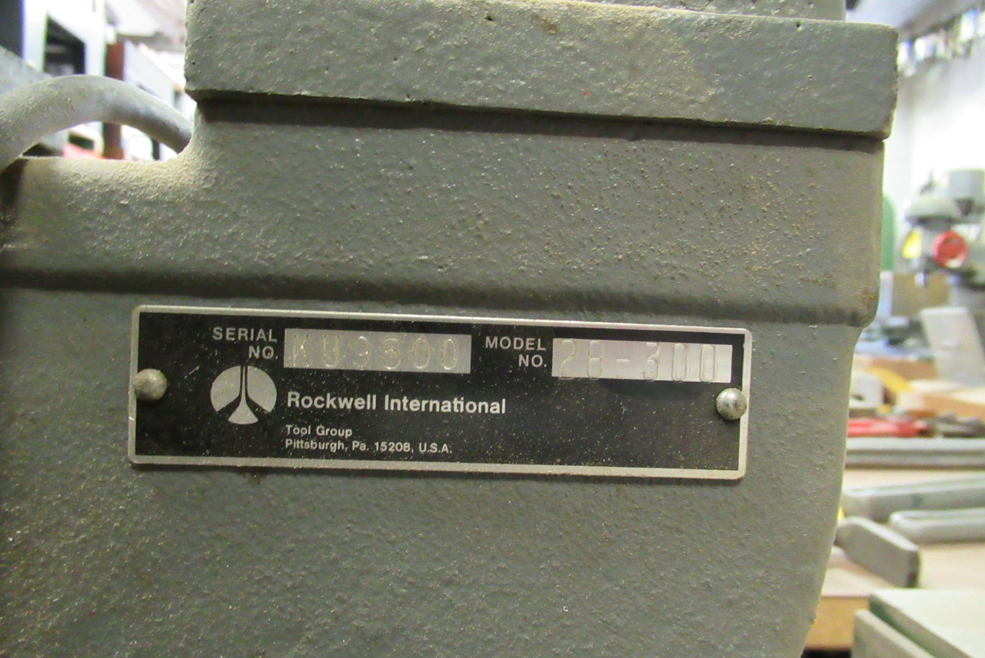 Rockwell 14' Band Saw, m/n 28-300, s/n KU9500 - Image 3 of 3