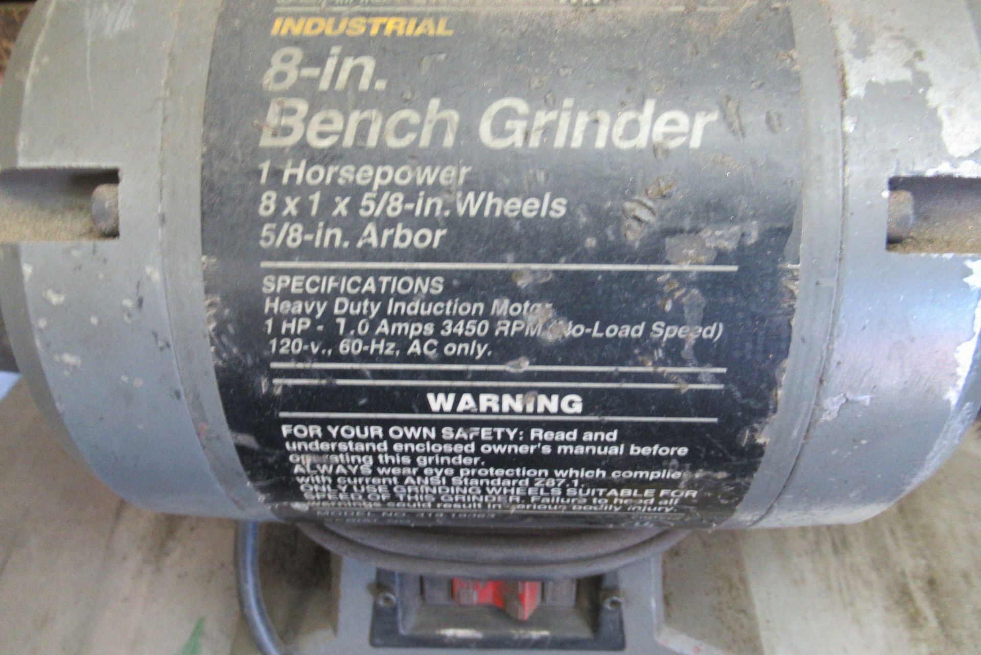 Bench Grinder, 8" - Image 2 of 3