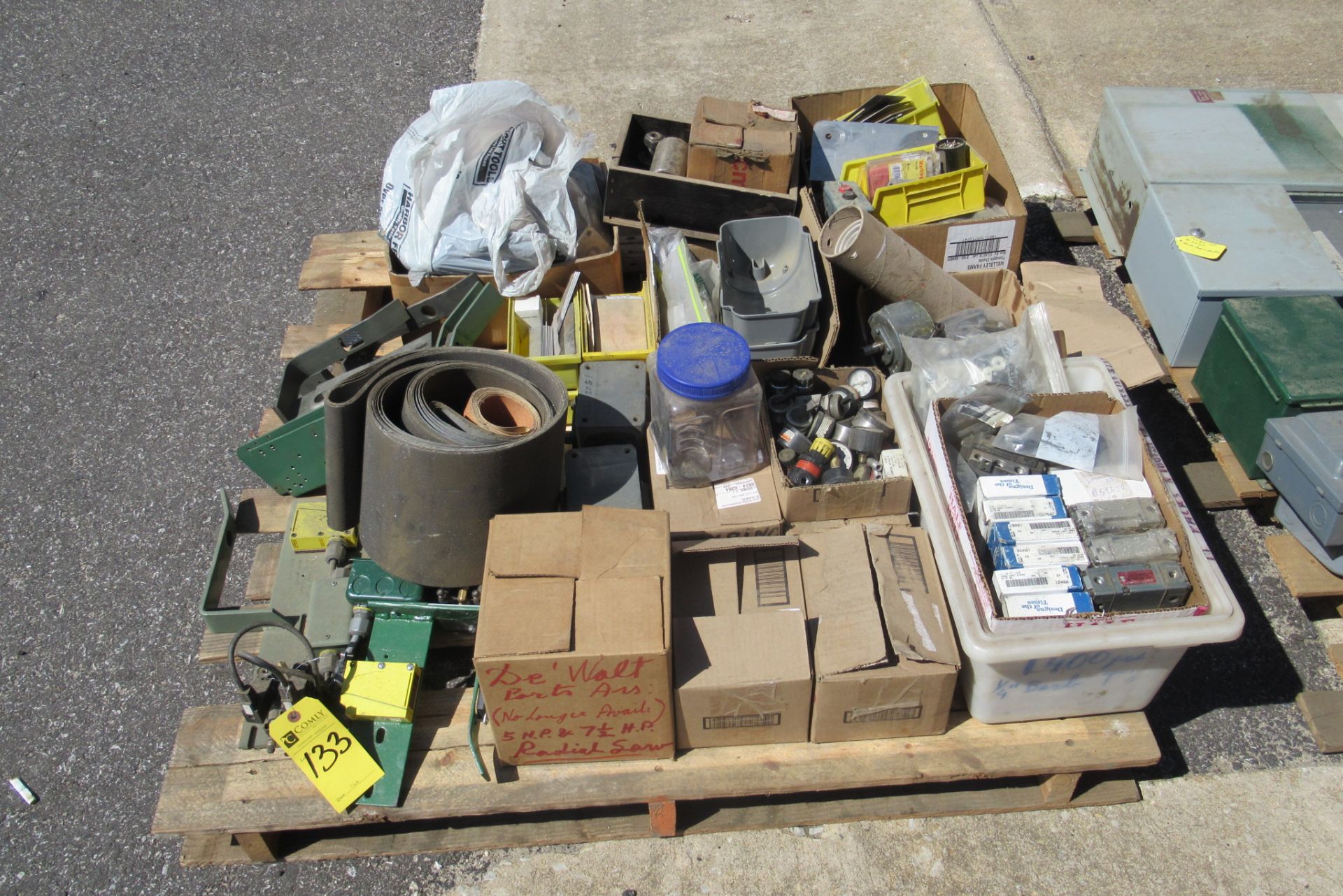 Sand Paper, Parts, Gauges, Etc. (Lot)