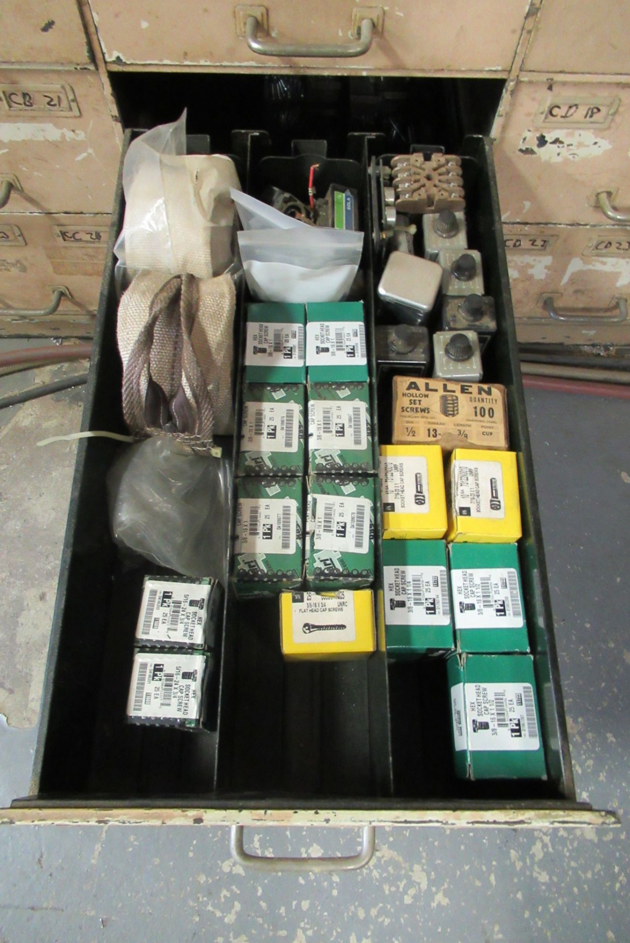 Contents of Drawers: Bolts, Nuts, Bearings, Asst. (Lot) - Image 7 of 7