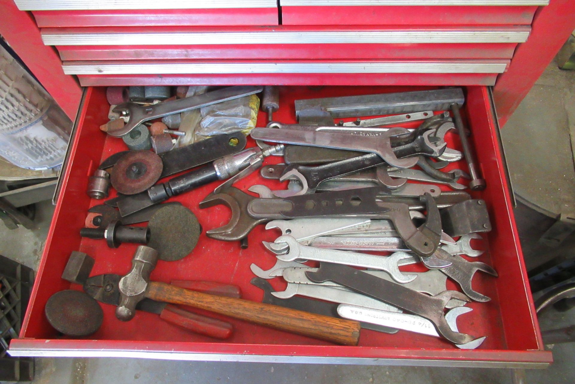 Husky Rolling Tool Chest w/Contents, Tools, Tape, Etc. (Lot) - Image 3 of 5
