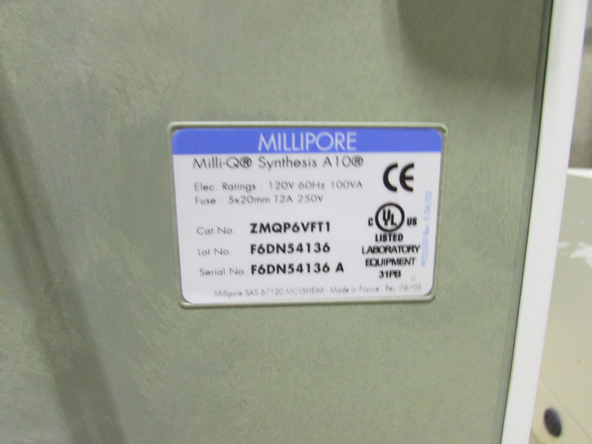 Millipore Water Purification System - Image 3 of 4