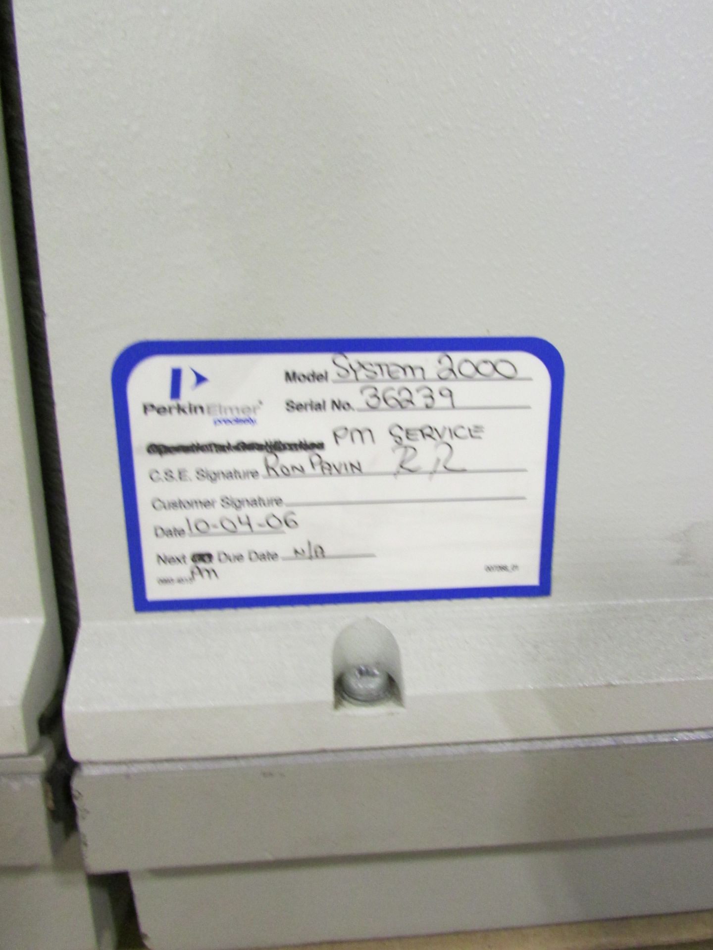 1993 Perkin Elmer Spectrometer - Image 2 of 6