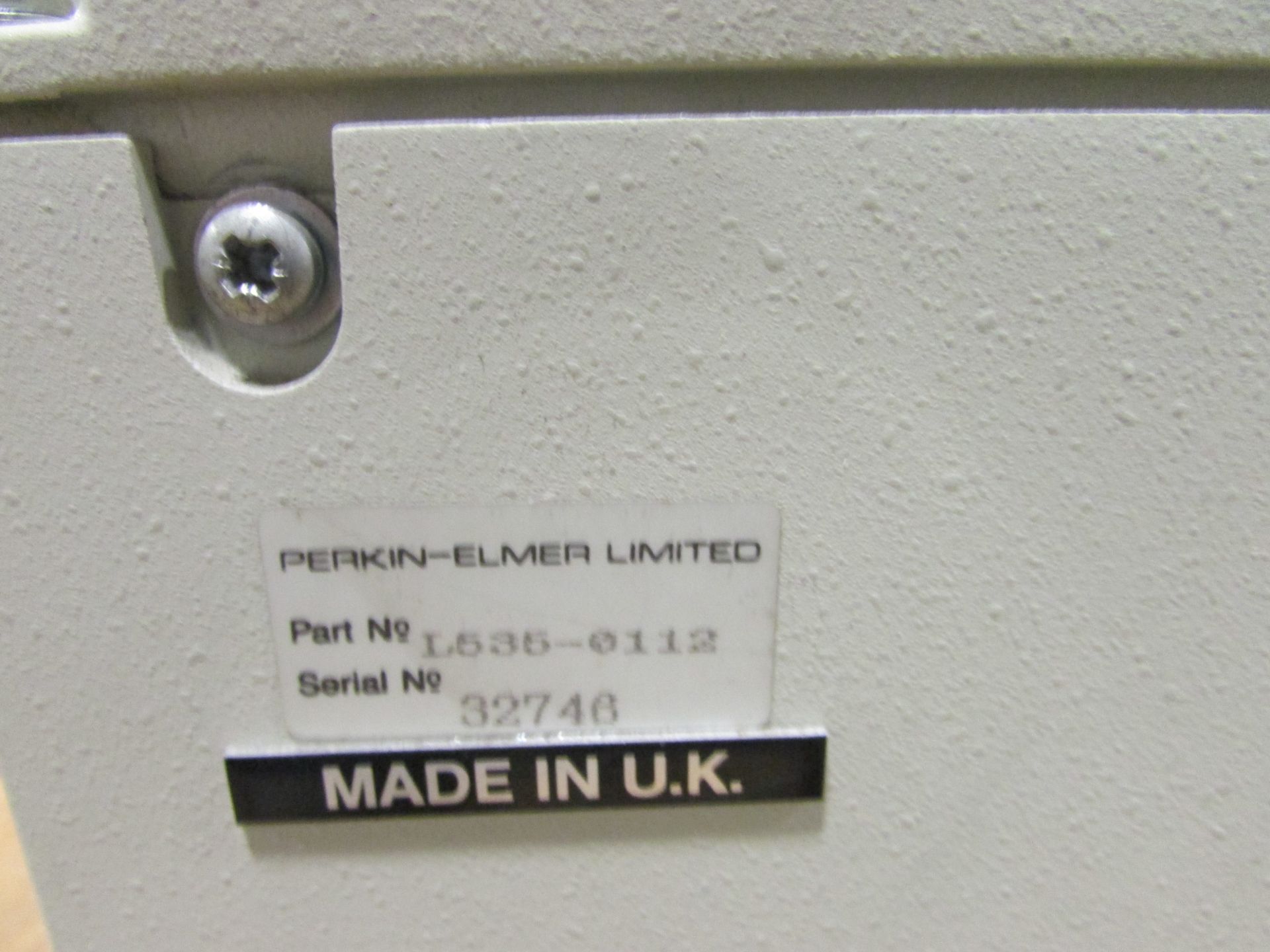 Perkin Elmer Liquid Chromatograph\ - Image 8 of 8