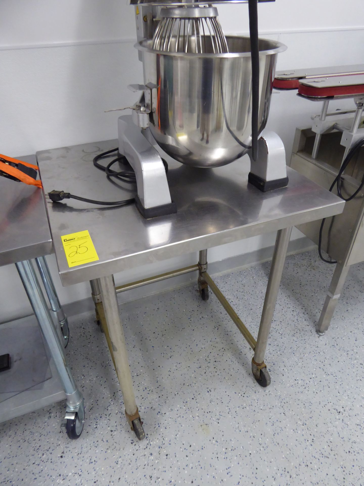 Stainless Steel Rolling Table