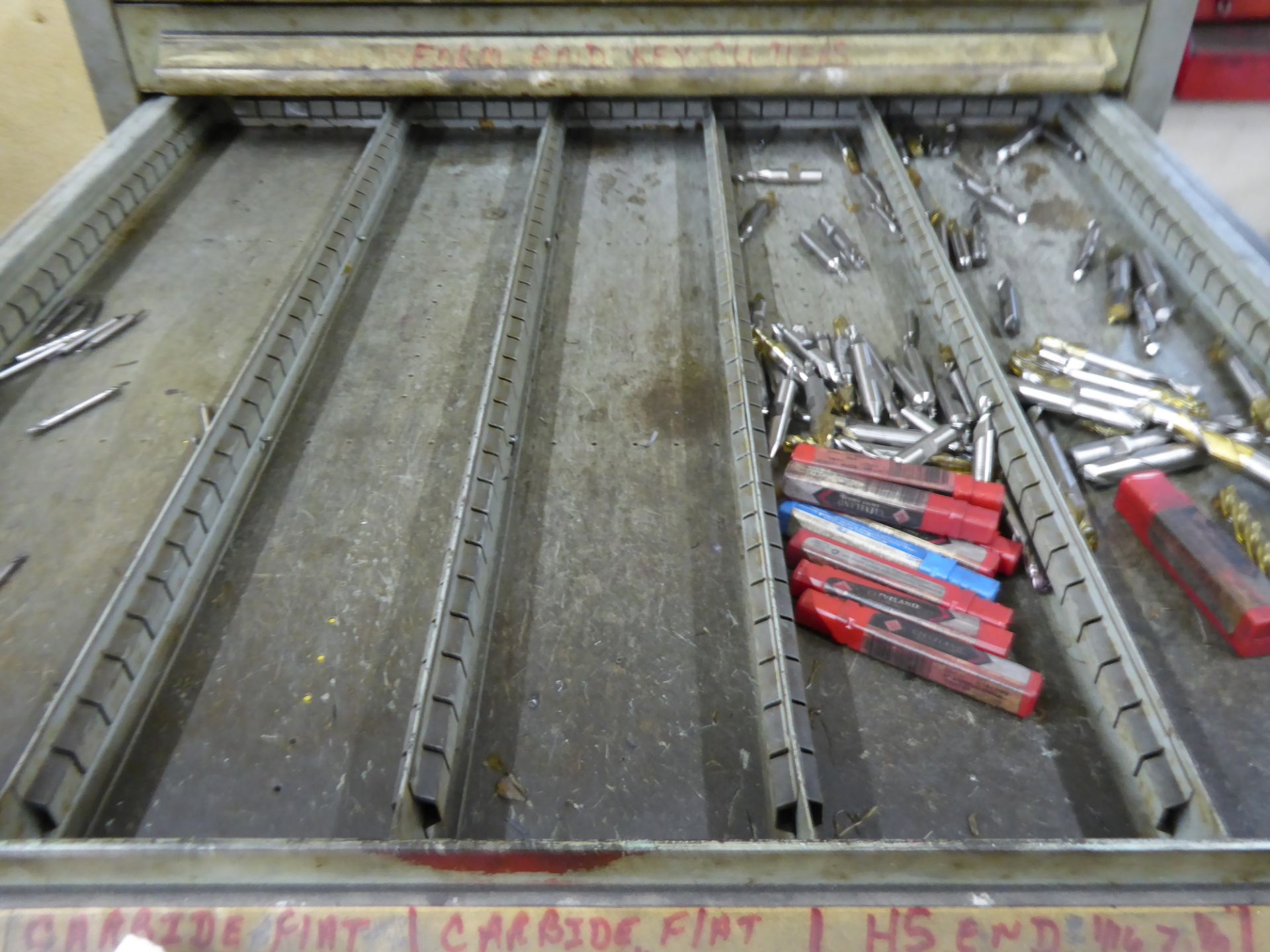 Taps, Milling Bits, Etc. 5-Drawers - Image 5 of 6