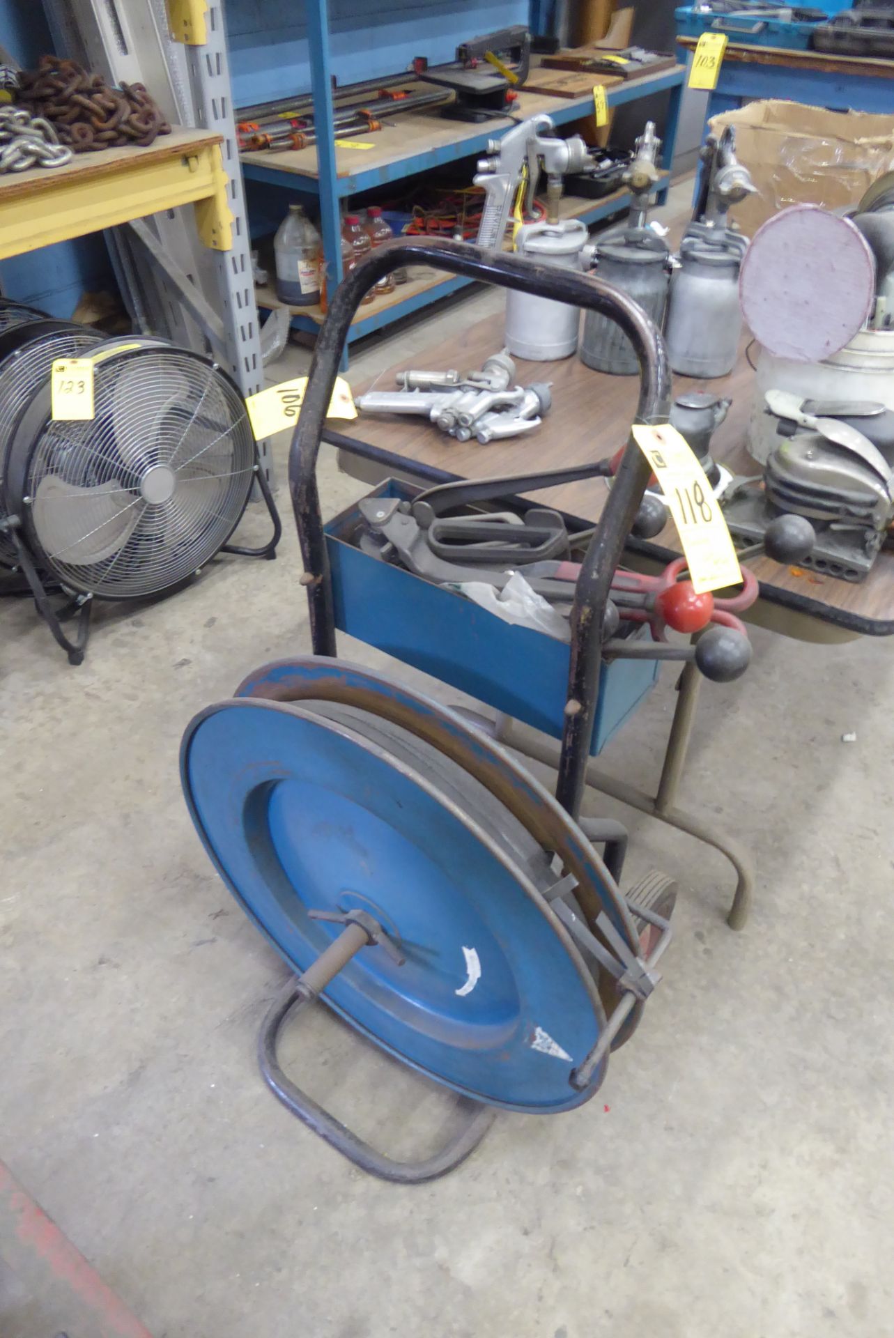 Banding Cart w/Tools & Banding