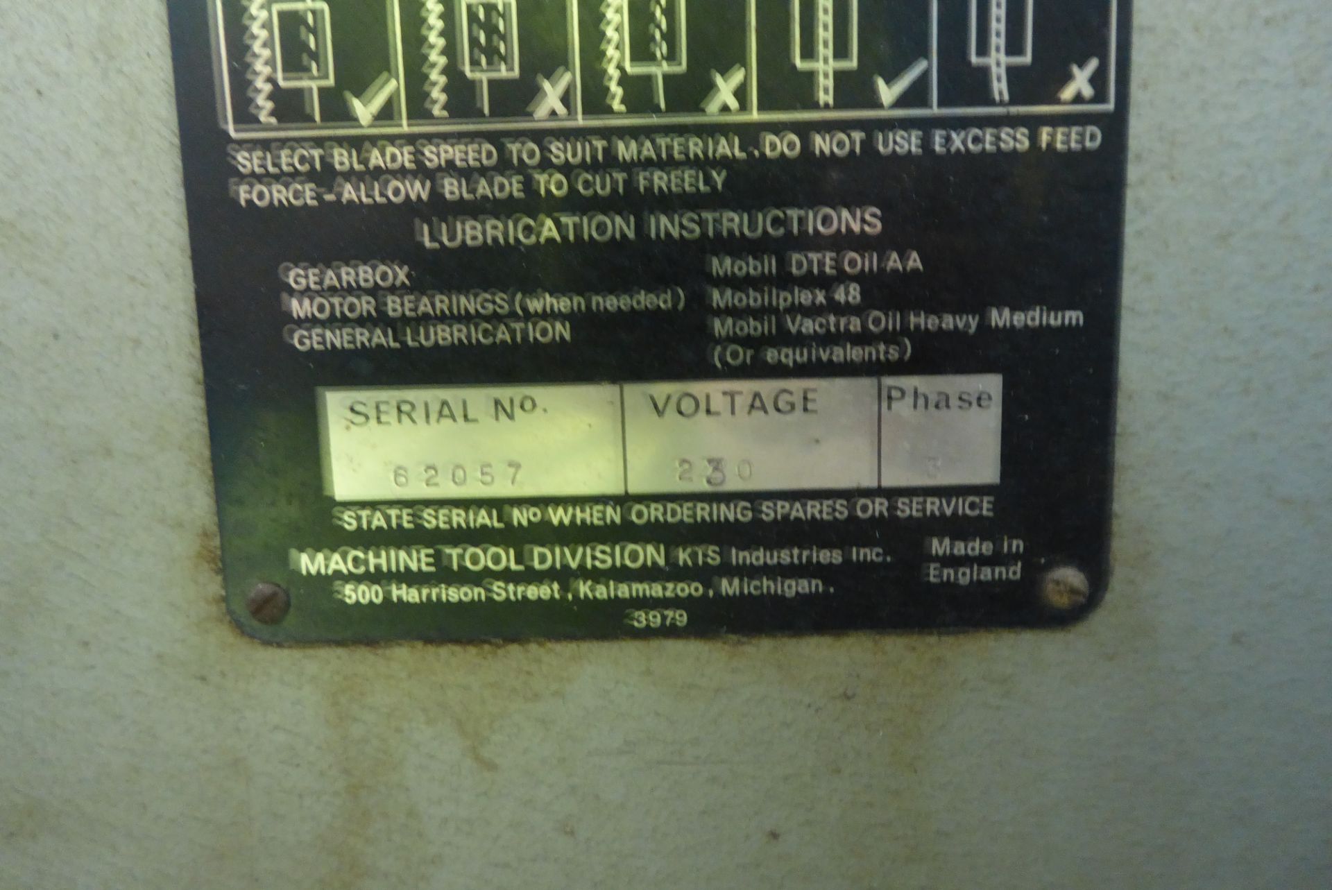 Kalamazoo Start-Rite Band Saw - Image 3 of 3