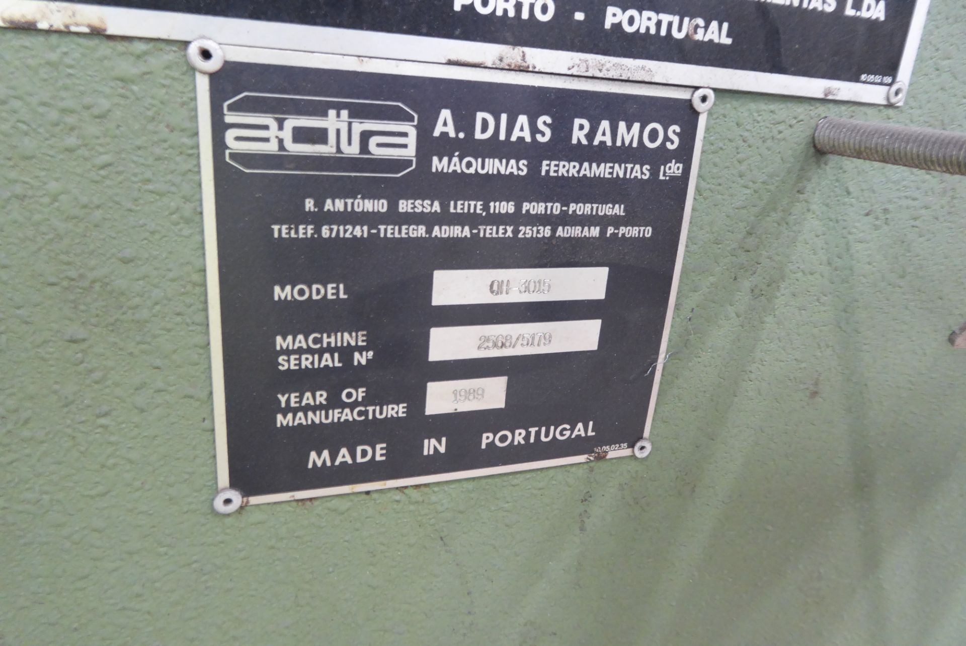 1989 ADIRA A. Dias Ramos 5' Press Brake - Image 4 of 5