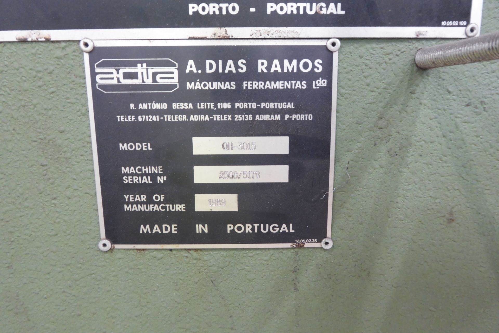 1989 ADIRA A. Dias Ramos 5' Press Brake - Image 5 of 5