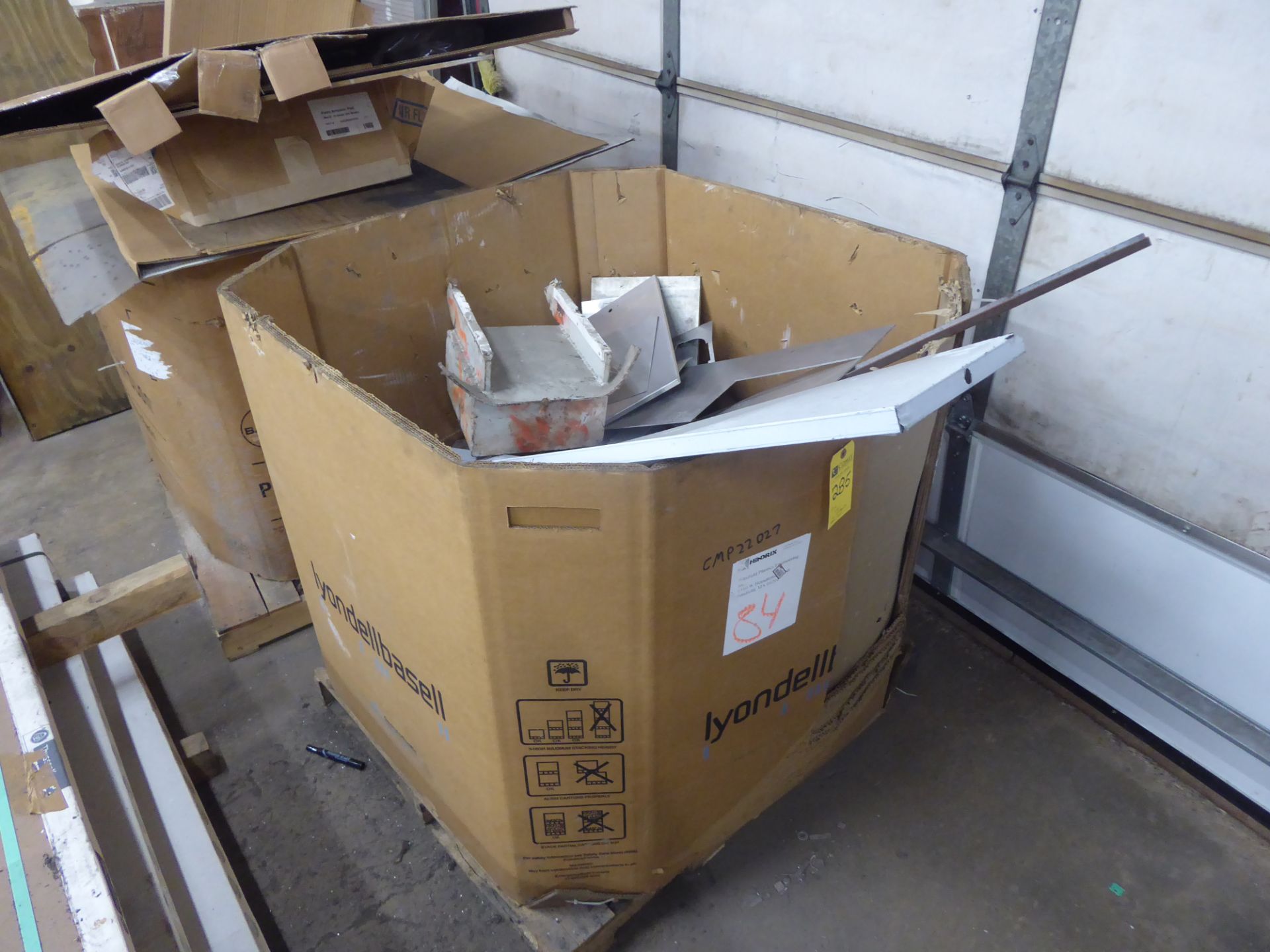 Box w/Contents: Asst. Scrap Metal