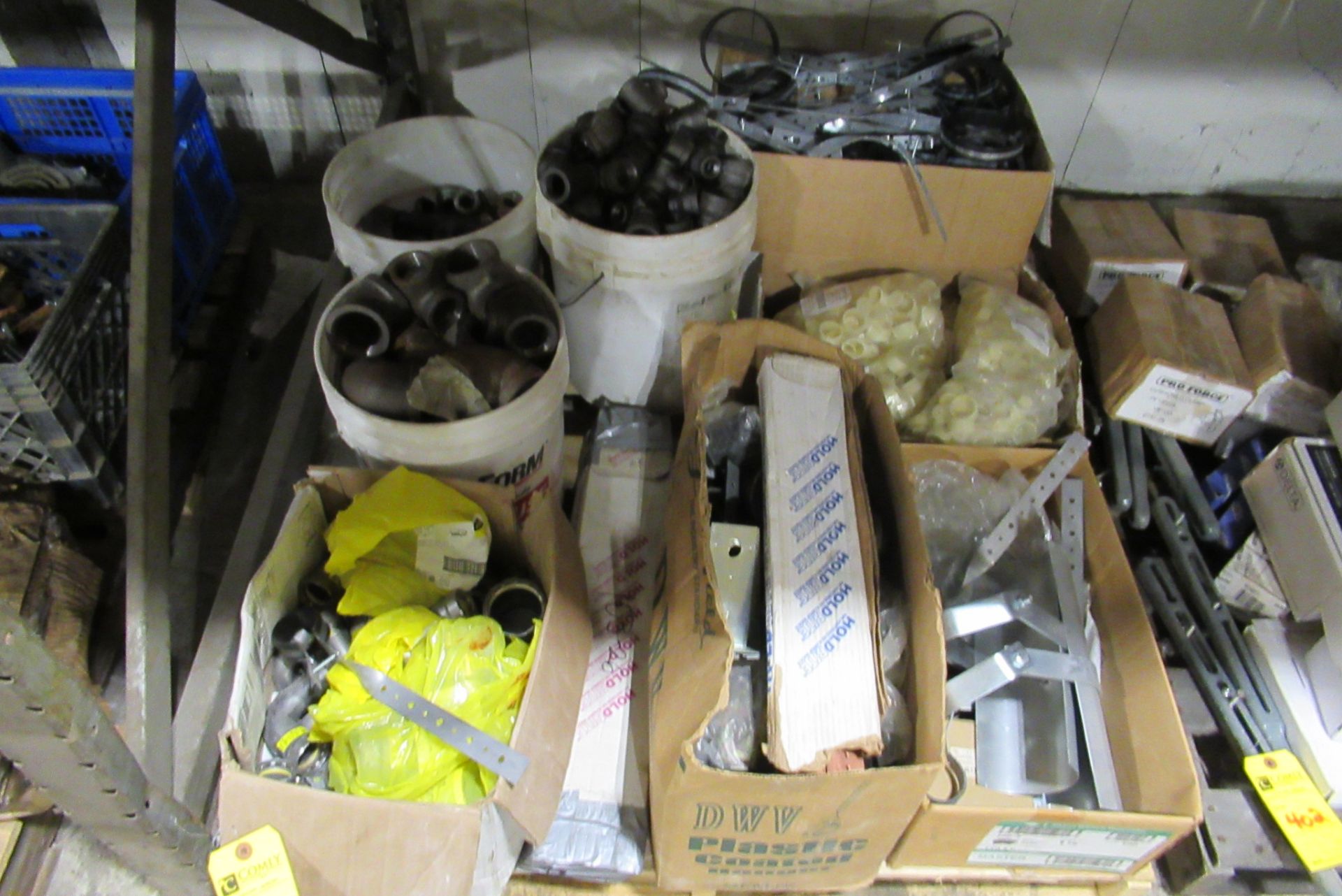 Connectors, Elbows, Clamps, Asst. (Lot)