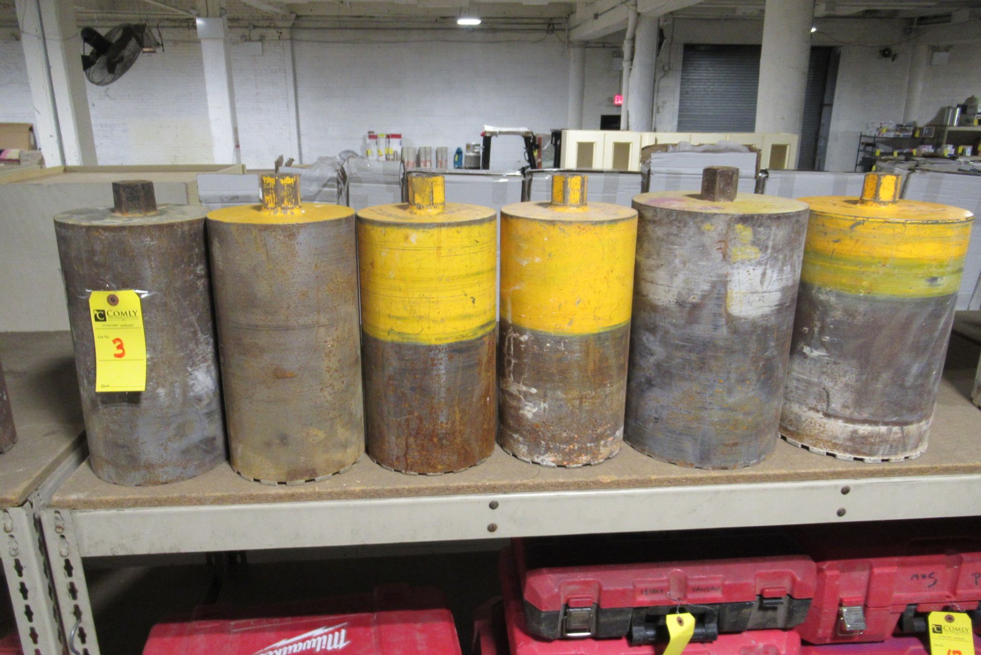 Core Drill Bits, Asst. (6 Each)