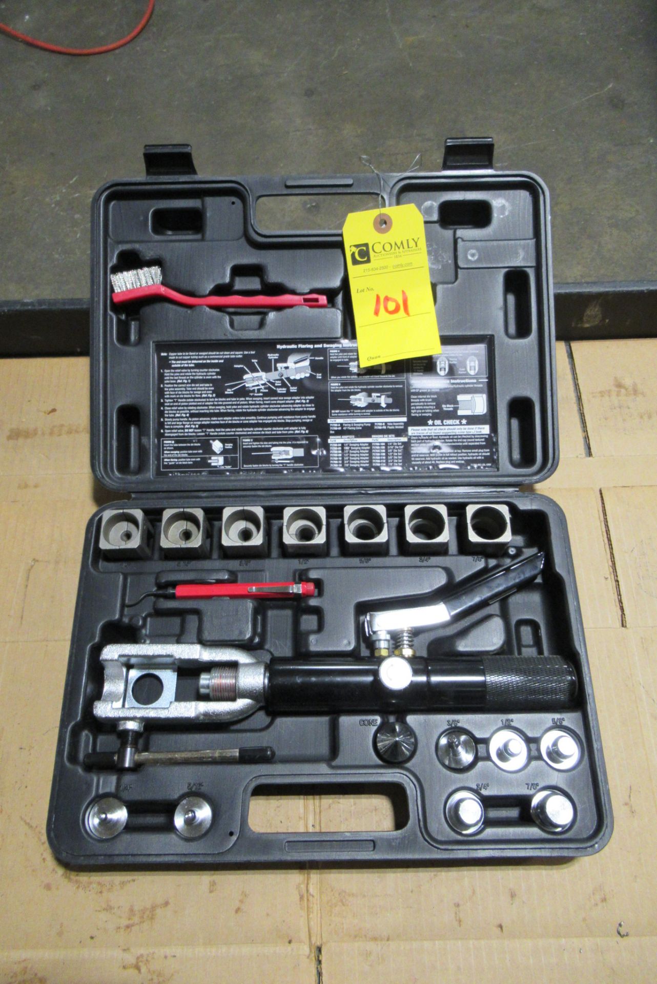 Hydraulic Flaring & Swaging Tool Kit