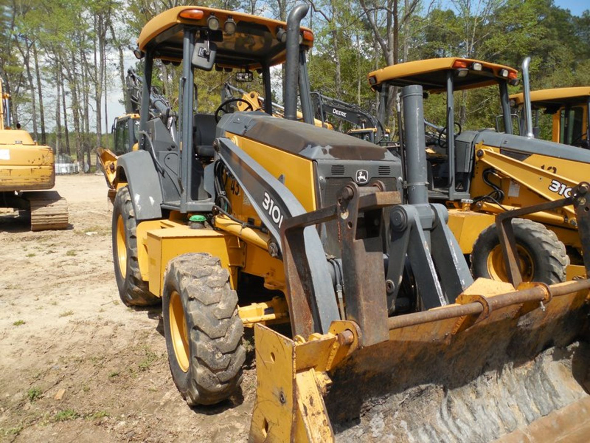 Deere 310K Backhoe 3368 hrs 4wd, Multi purpose bucket w/forks VIN# 1T0310KXPDE246928 4wd, Multi - Image 8 of 8