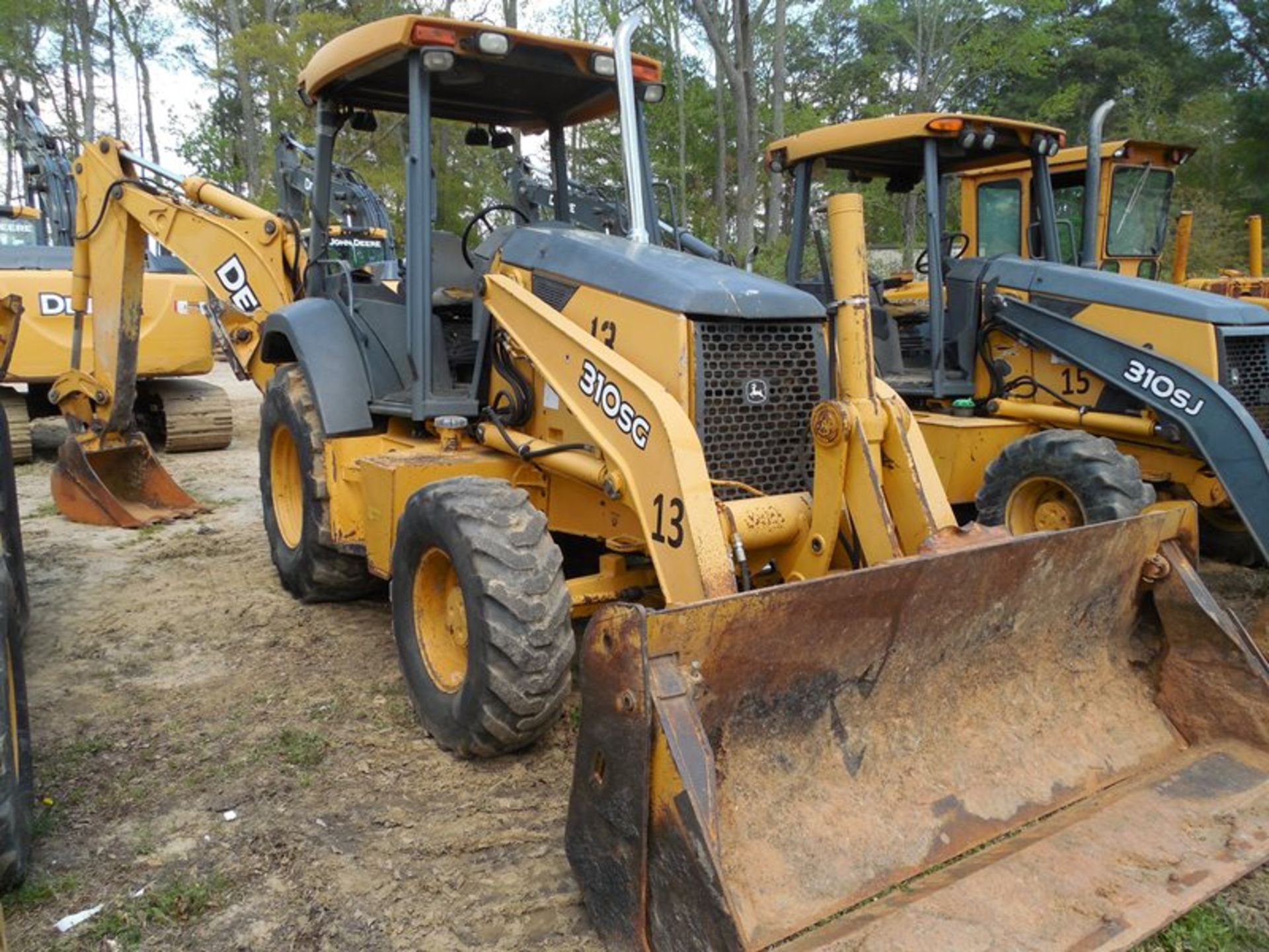 Deere 310SG Backhoe ?hrs 4wd, multipurpose bucket, 24" bucket vin# T0310SG946223 4wd, multipurpose - Image 9 of 9