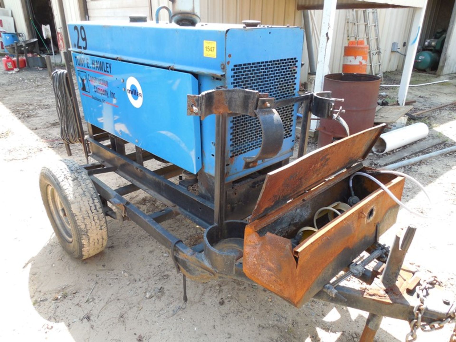 Miller large stick welder diesel