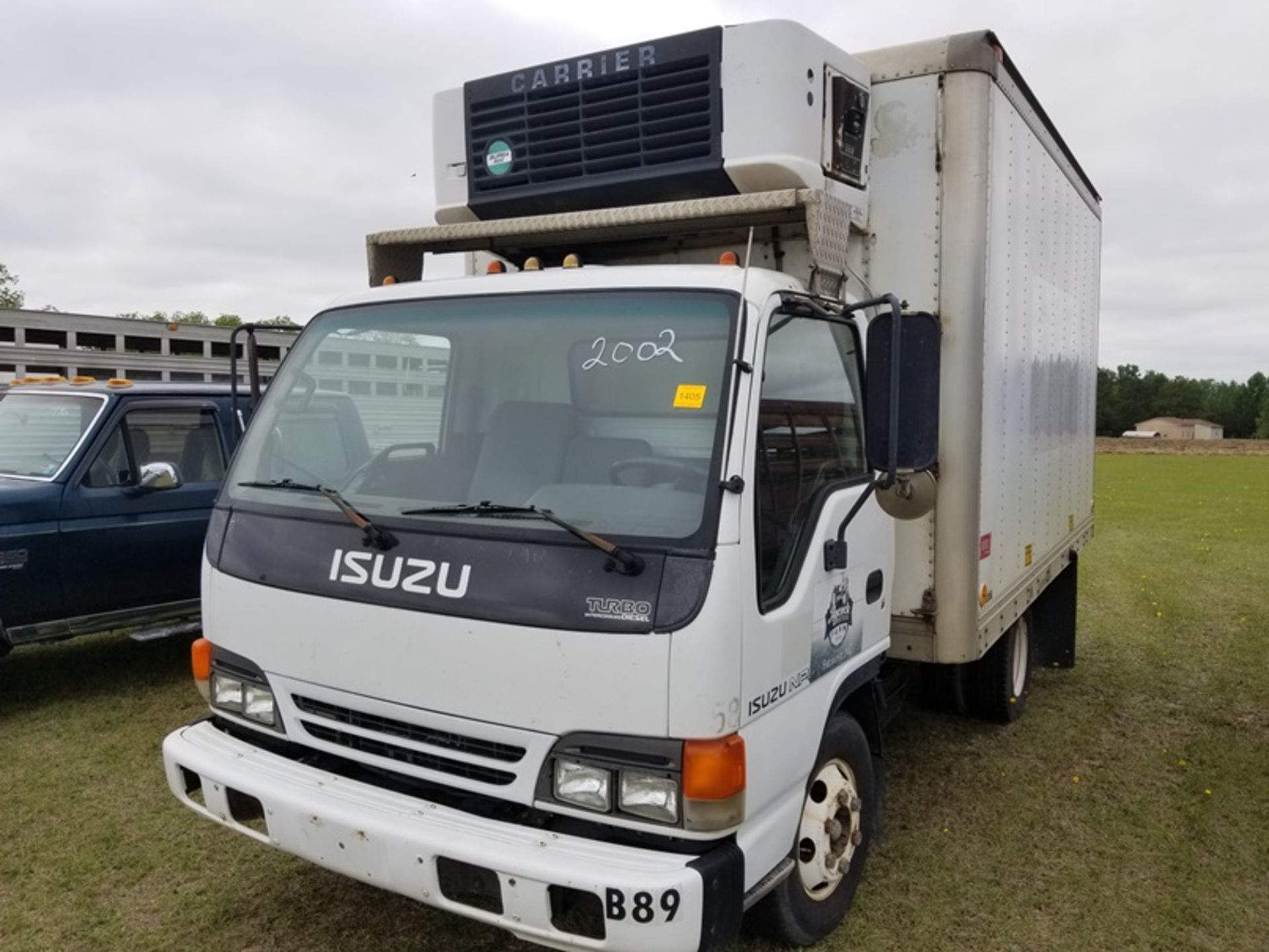 2002 Isuzu Auto dsl Carrier Refrigerated Body 403K vin #JALC4B14827000362 - Image 2 of 6