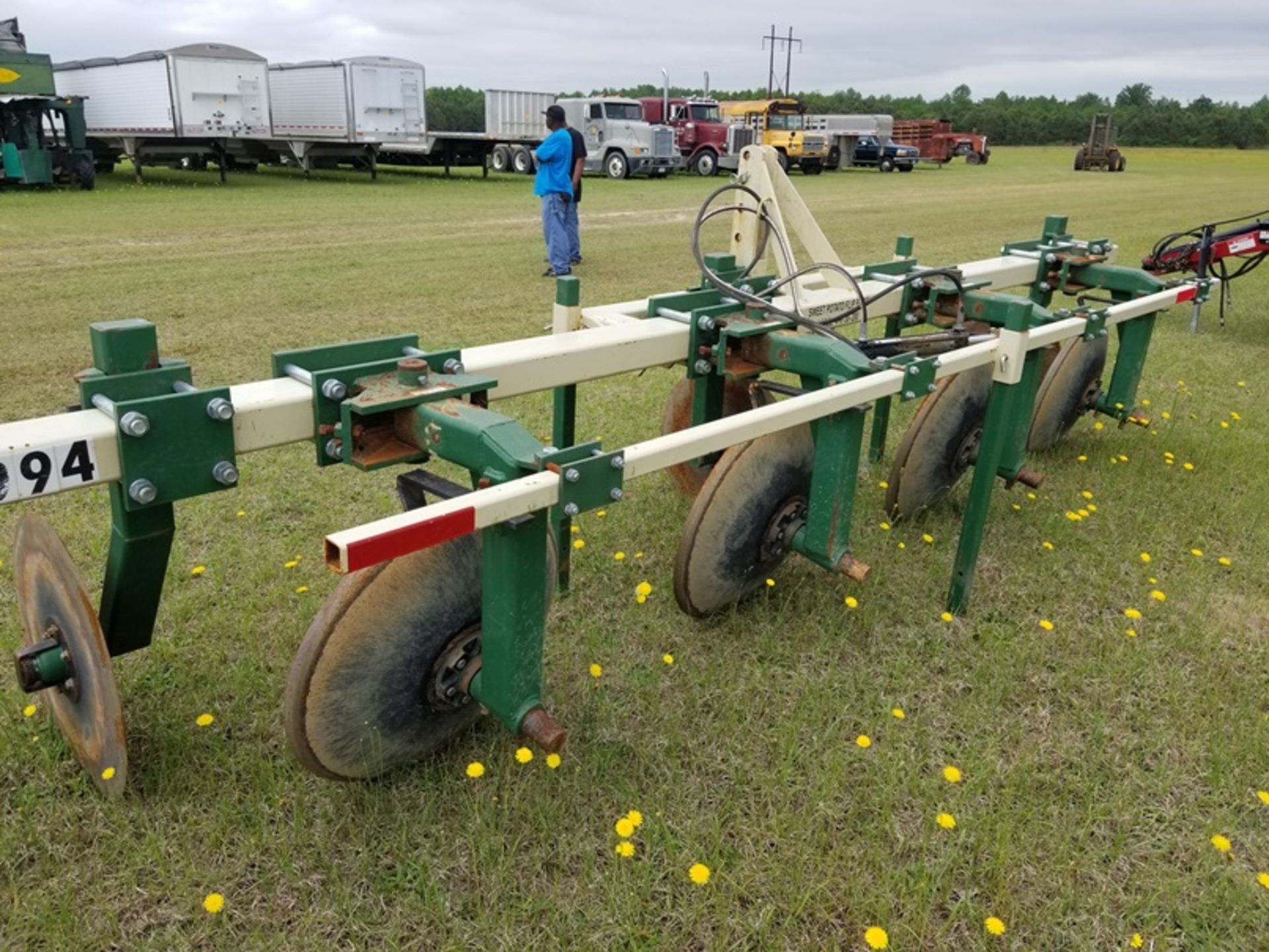 Strickland Bros sweet potato plow hyd turn - Image 3 of 4