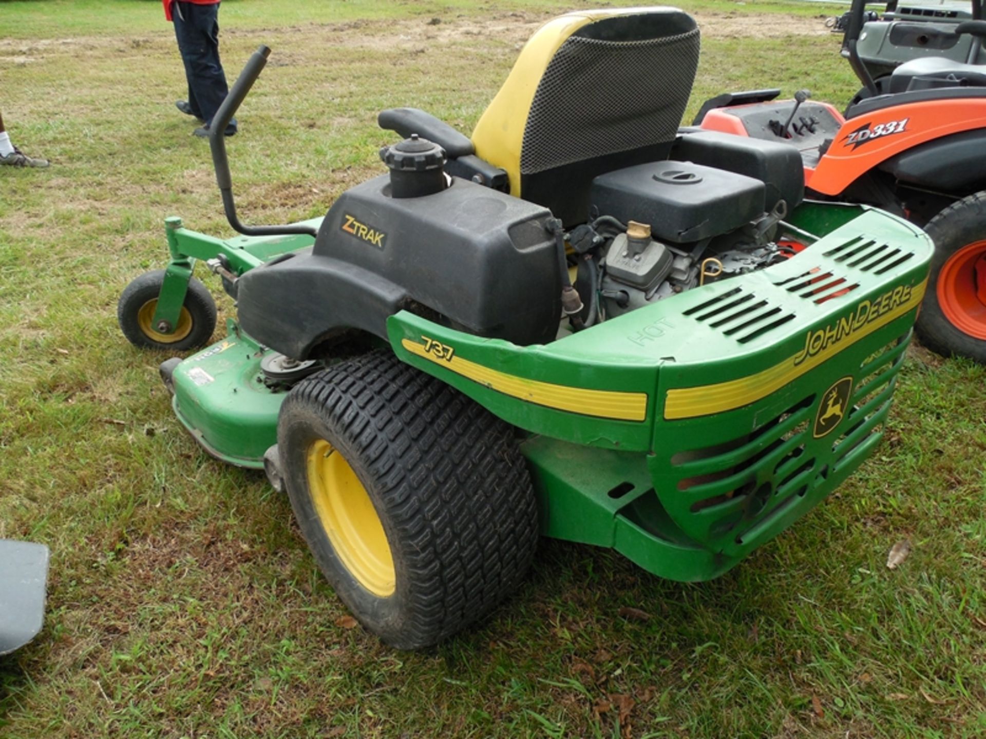 JD 737 Z trac mower w/54" deck 1154 hrs - Image 4 of 5