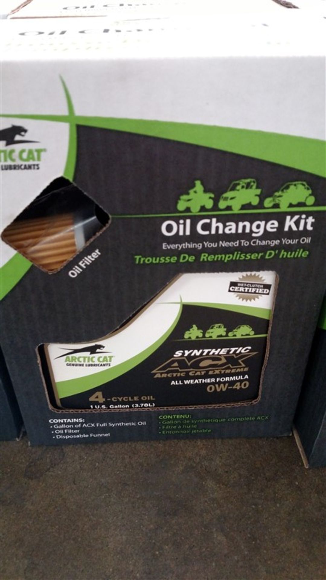 (35+) NEW Artic Cat Oil Change Kits (Assorted): 7.25% Sales Tax charged - (1 x Bid) - Image 2 of 3