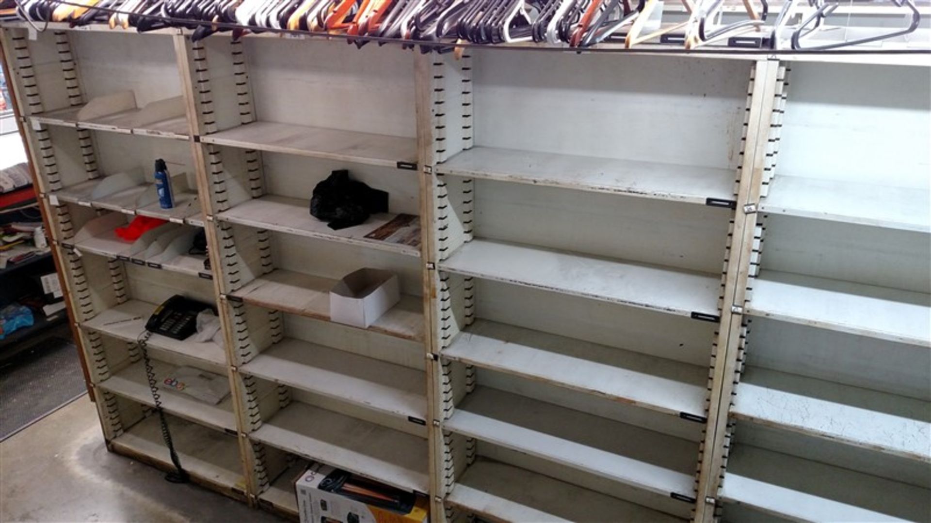 (12) Parts Shelving Bins (12" D each) - (12 x Bid)