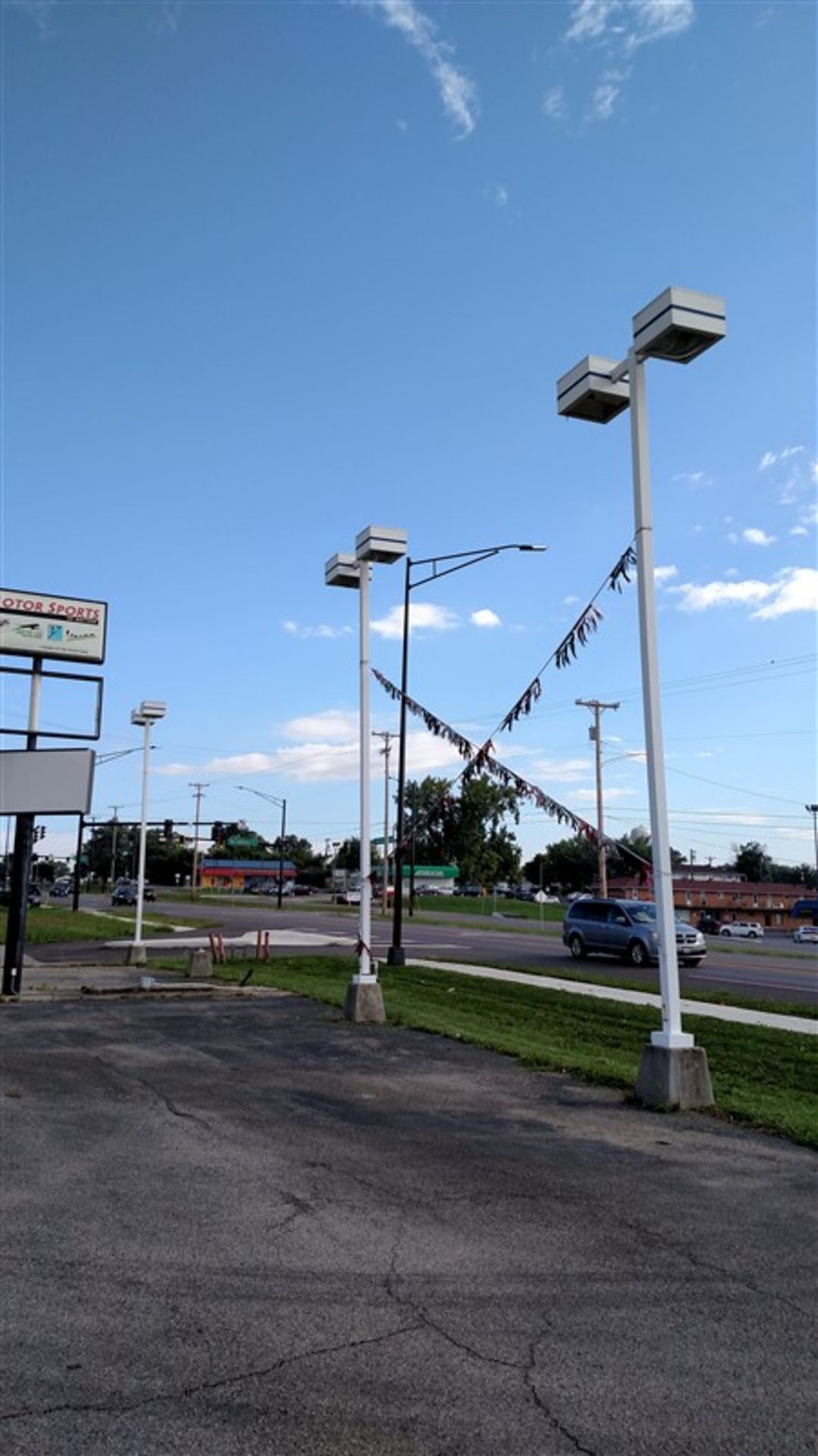 (2) Light Poles / (2) Lamps (each) - (2 x Bid)