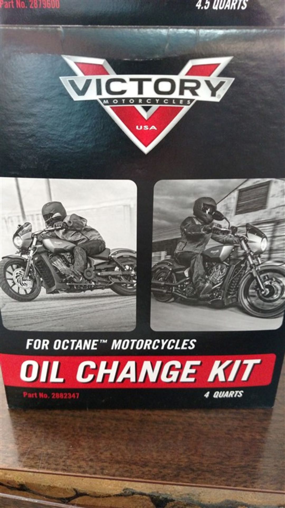 (8) NEW Victory / Indian Oil Change Kits: 7.25% Sales Tax charged - (8 x Bid) - Image 2 of 3