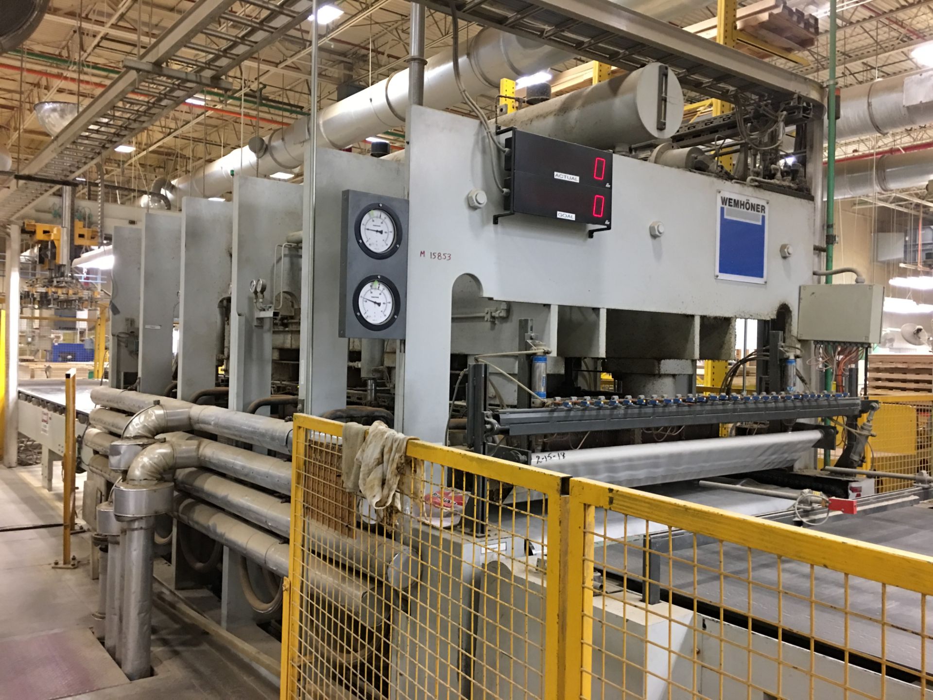 BULK BID- WEMHONER AUTOMATED PRESS LINE ($1,5 MILLION NEW)