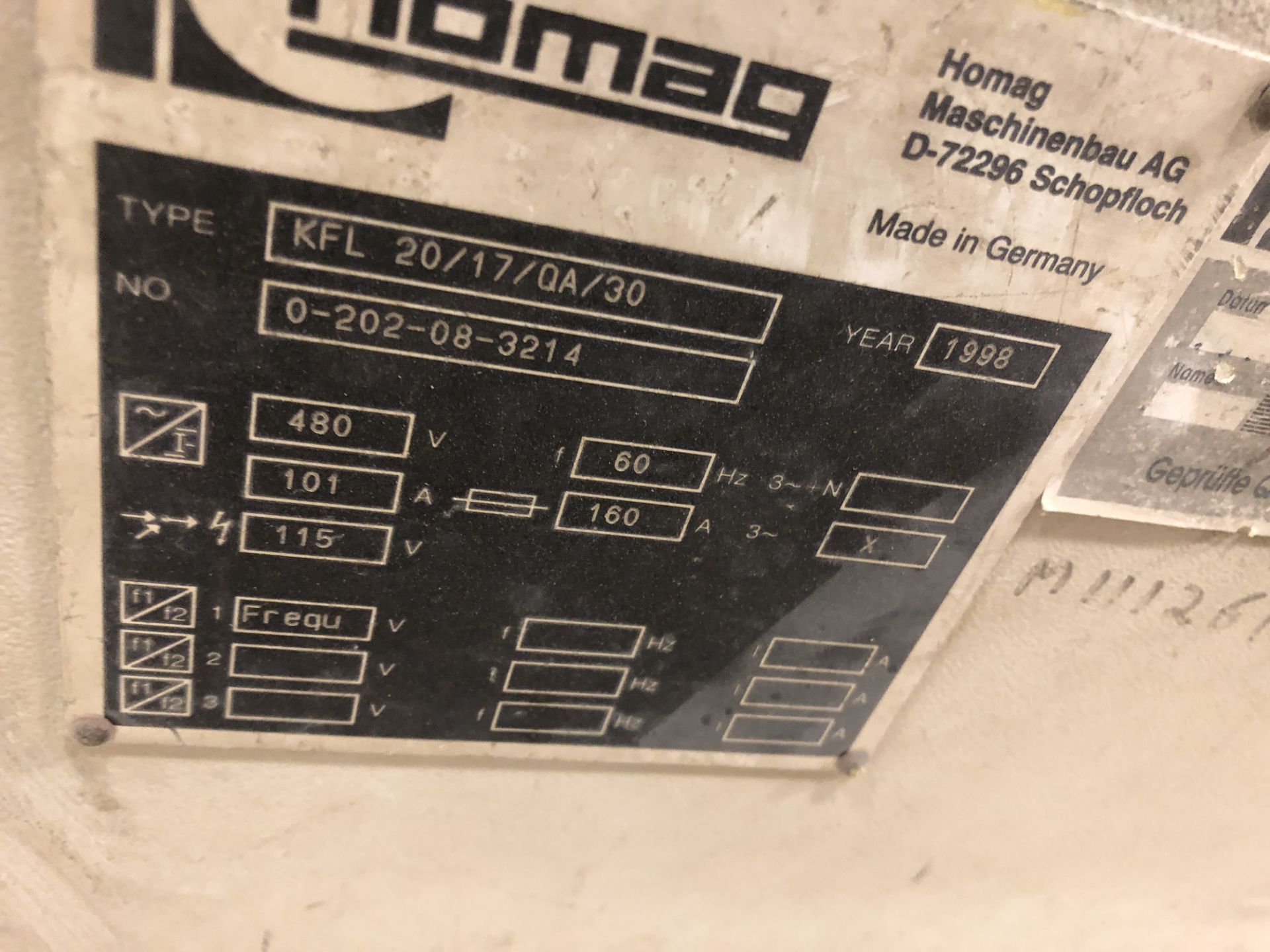 HOMAG DOUBLE + DOUBLE SIDED EDGEBANDING LINE - Image 21 of 21