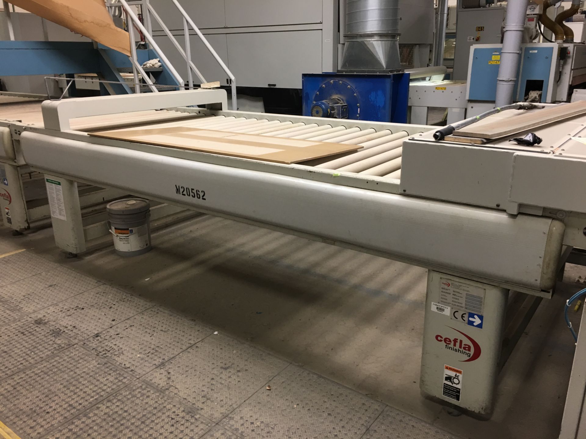 (2) CELFA ROLLER CONVEYORS